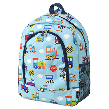 backpack for train travel Trains Backpack – pompomz