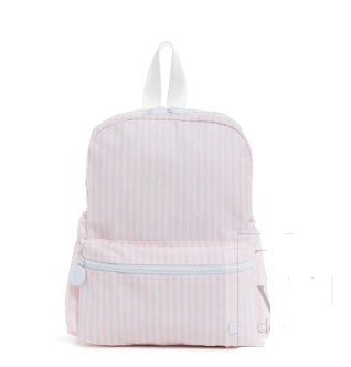 TRVL Mini Backer Backpack Pimlico Pink Stripe