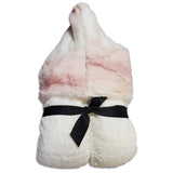 Ombre Blush Hooded Towel