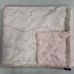 Plush Frosted Rosewater Minky Blanket