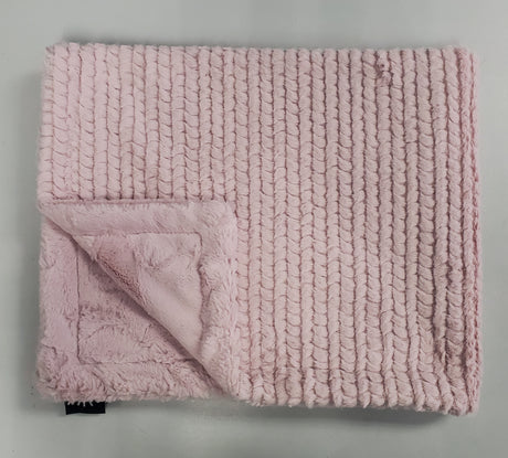 Brooklyn Mauve Minky Blanket