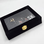 Velvet Cuff Links Box