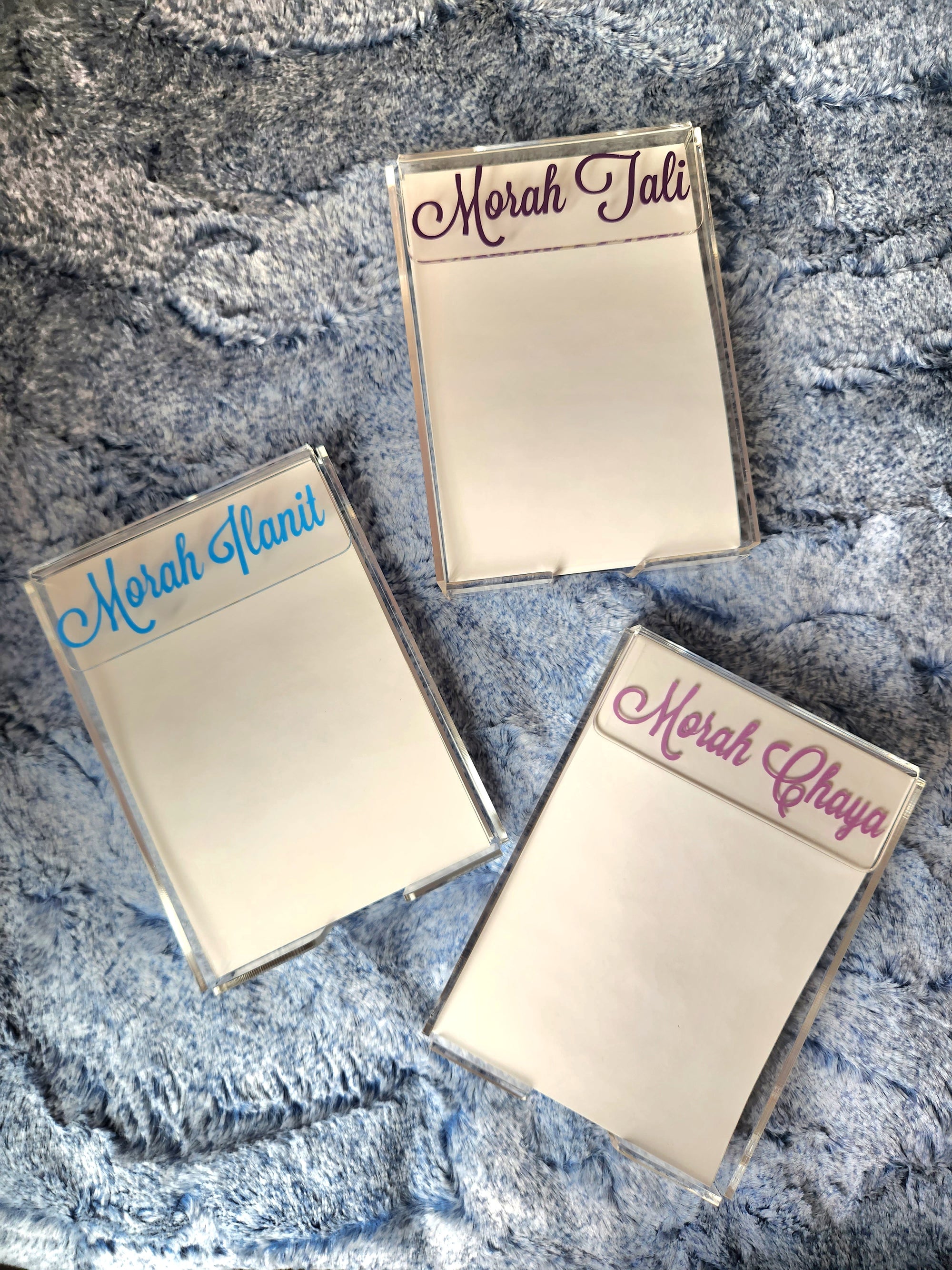 Lucite Notepad
