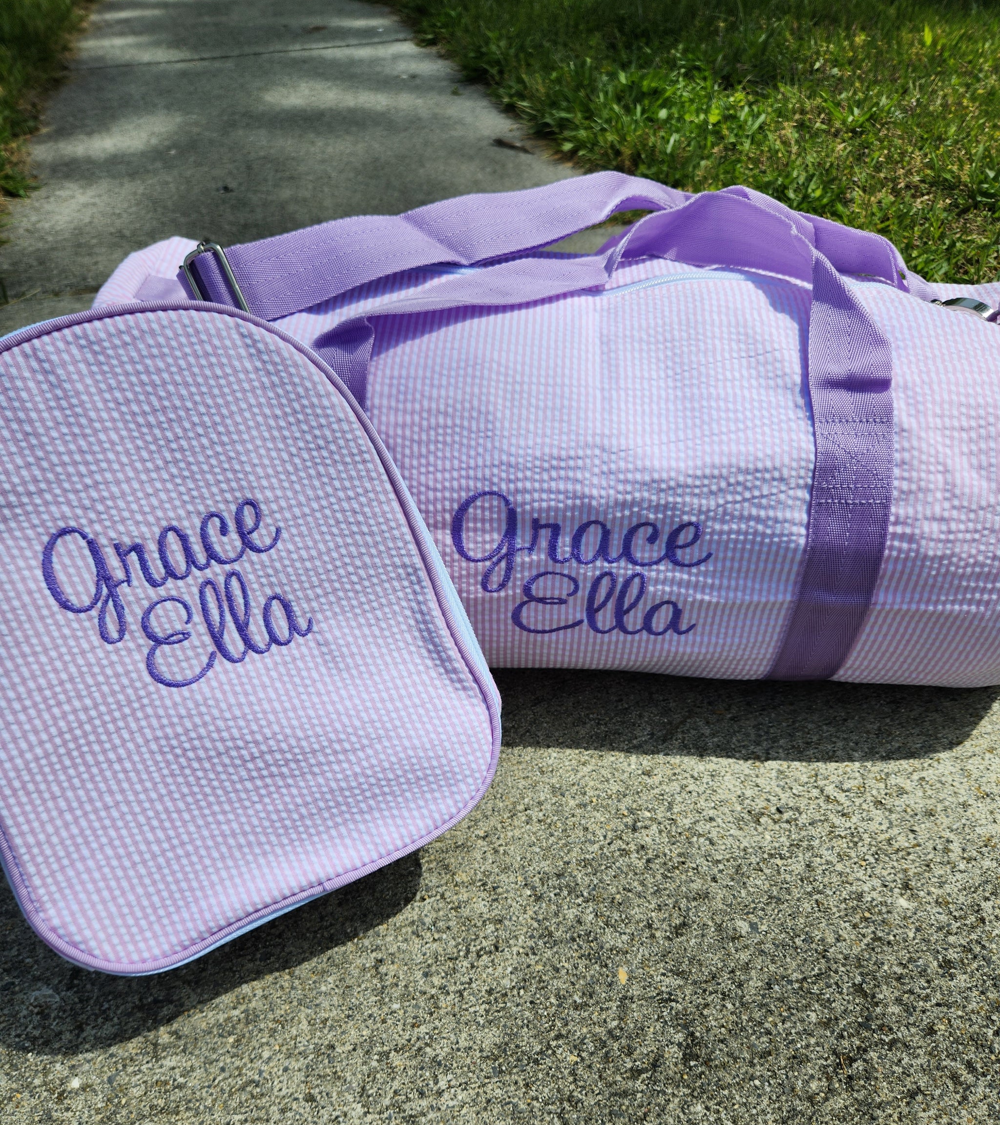 Pink & Purple Weekend Duffle