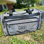 Charcoal Duffle Bag