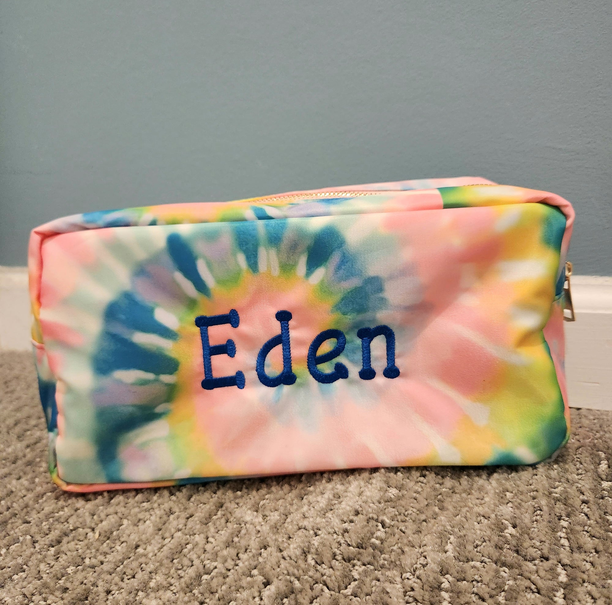 Pastel Tie Dye Toiletry Pouch