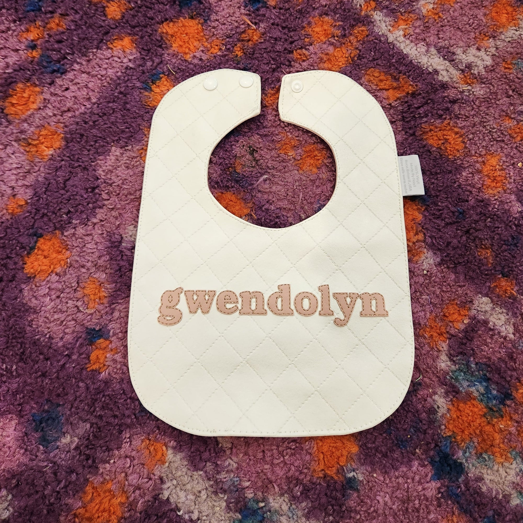 Double Sided Ribbon Vinyl Bib