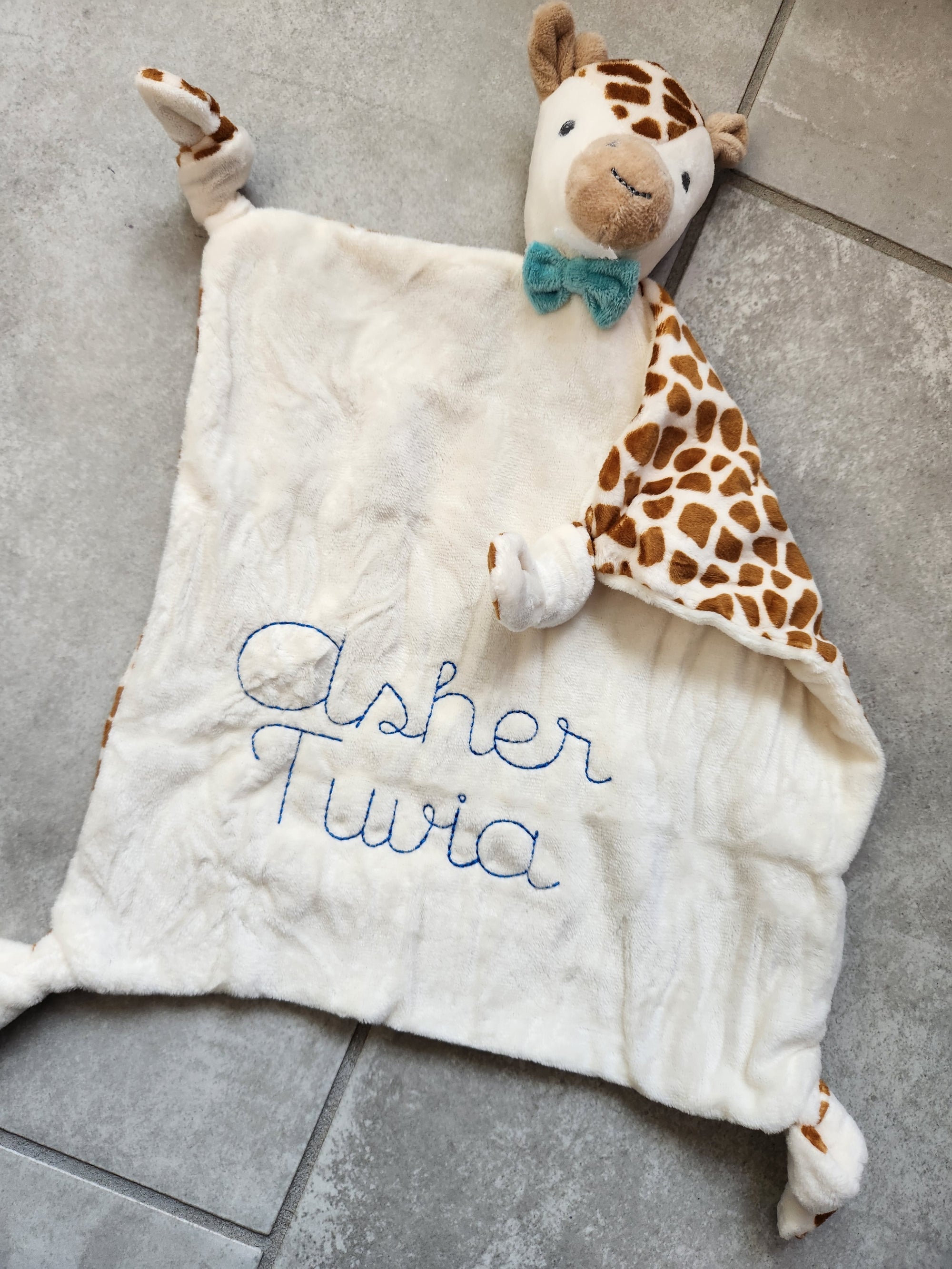 Giraffe Fleece Lovie