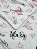 Soft Pink Petals Blanket