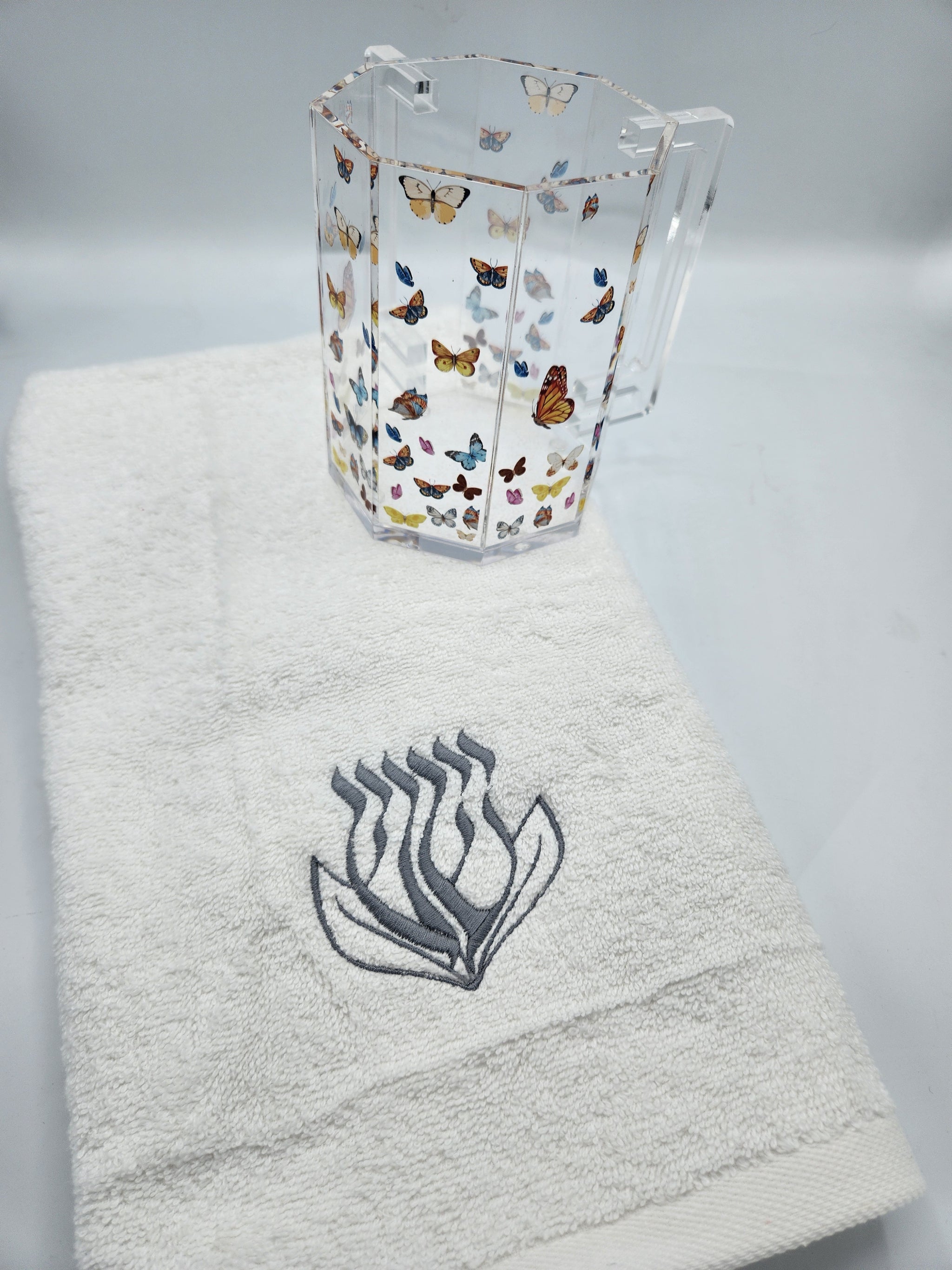 White Hand Towel