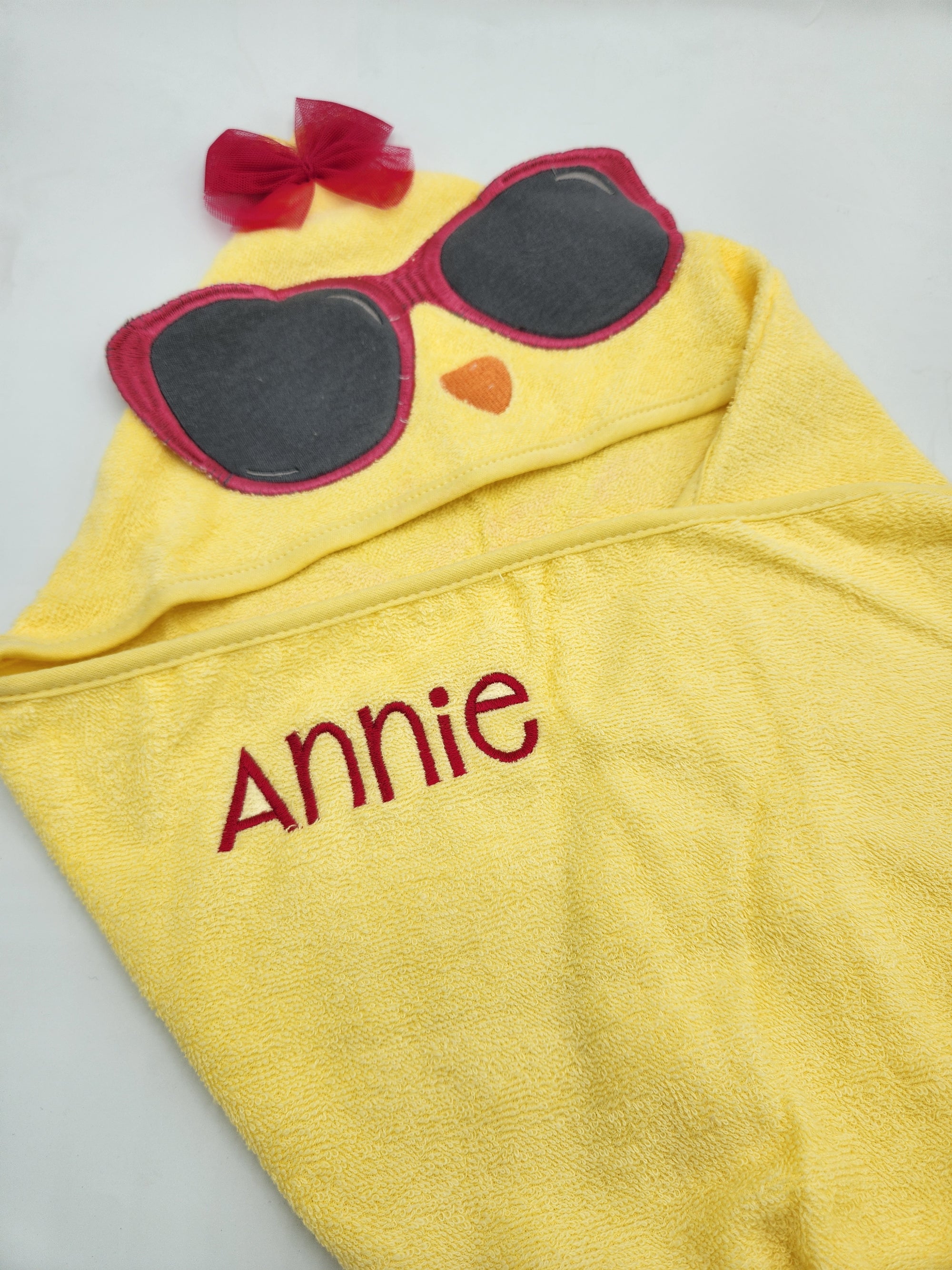 Cute Chick Sunglasses Towel