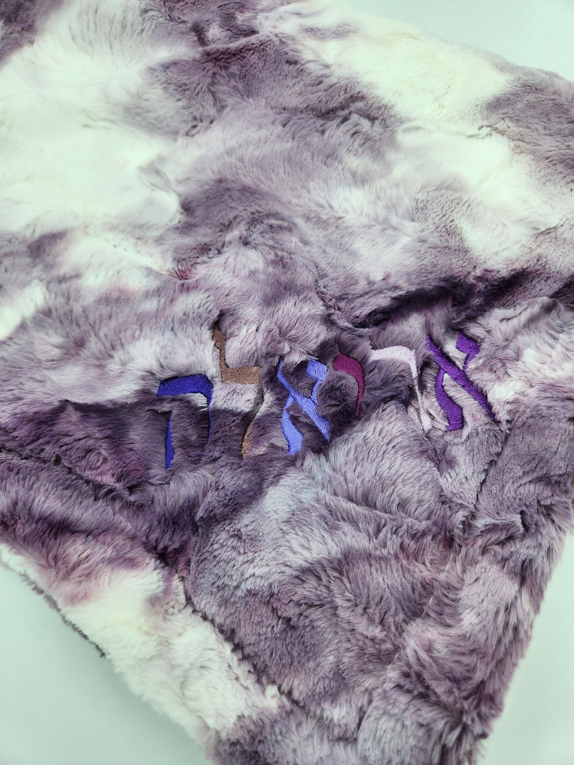 Sorbet Berry Minky Blanket