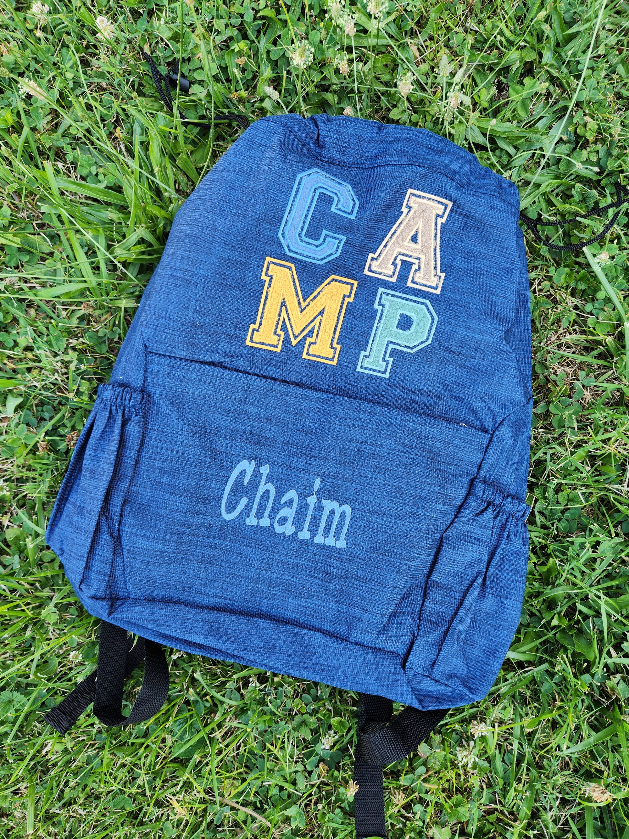 Blue Green Yellow Camp Bag