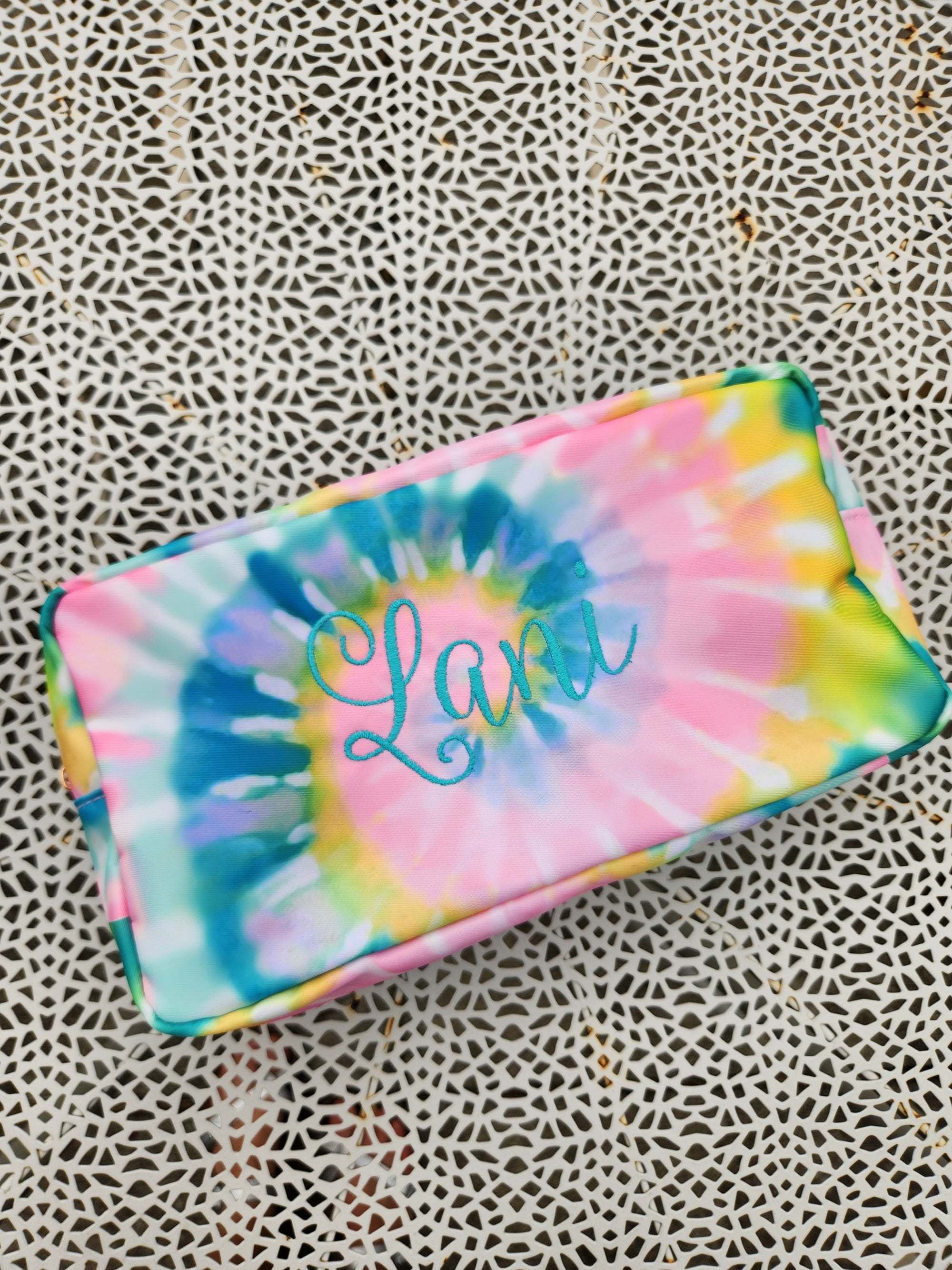 Pastel Tie Dye Toiletry Pouch