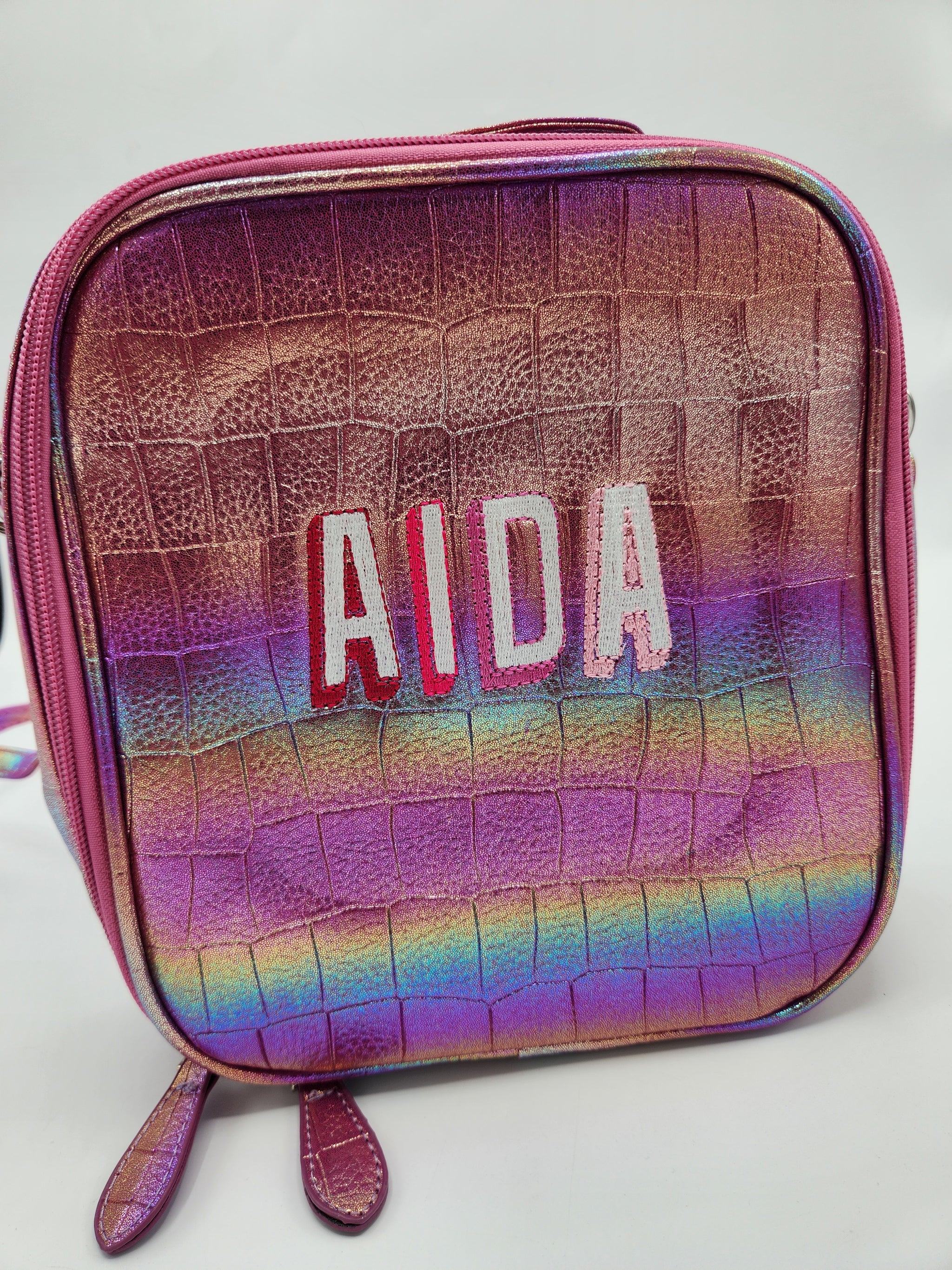 Fuchsia Rainbow Shimmer Lunchbox