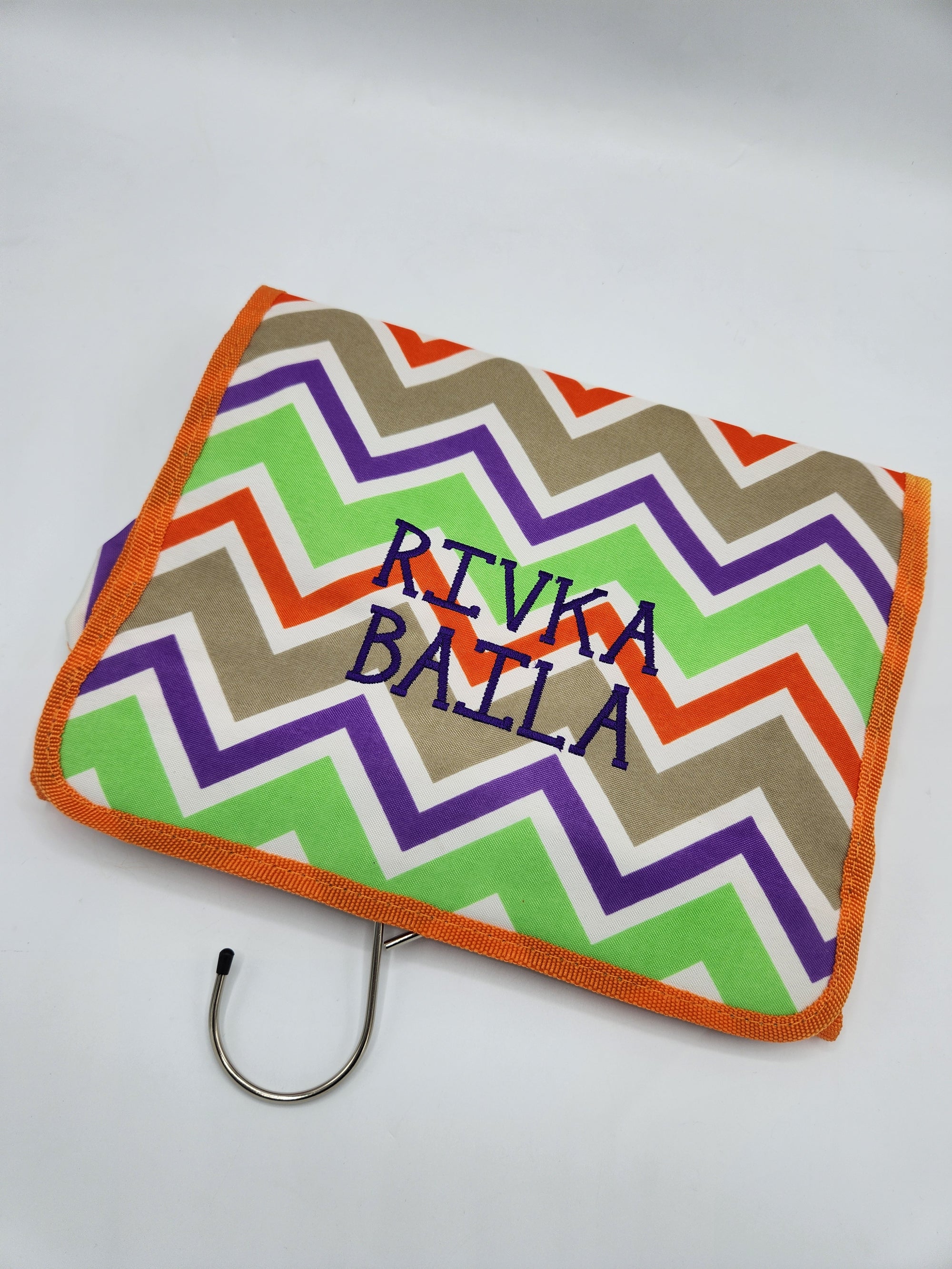 Chevron Hanging Travel Bag