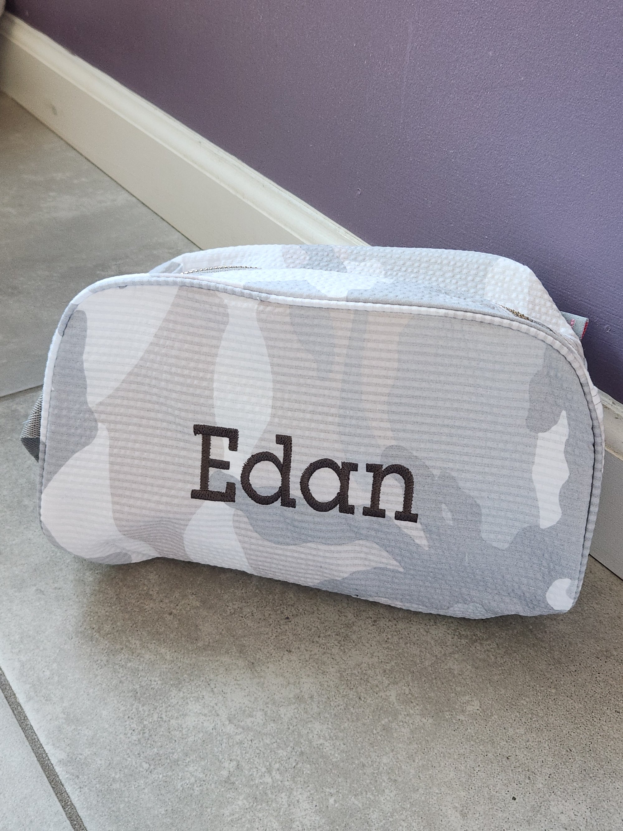 Snow Camo Toiletry Bag