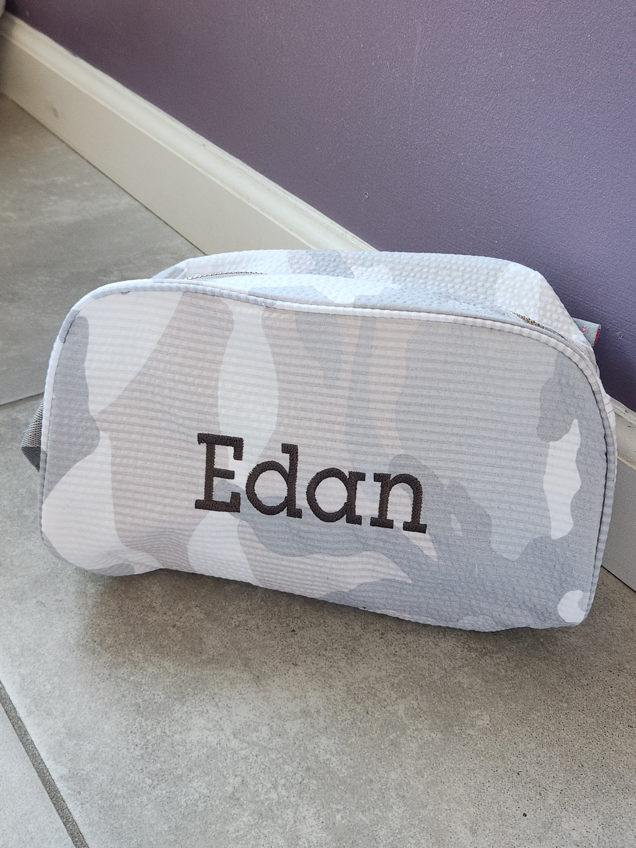 Snow Camo Toiletry Bag