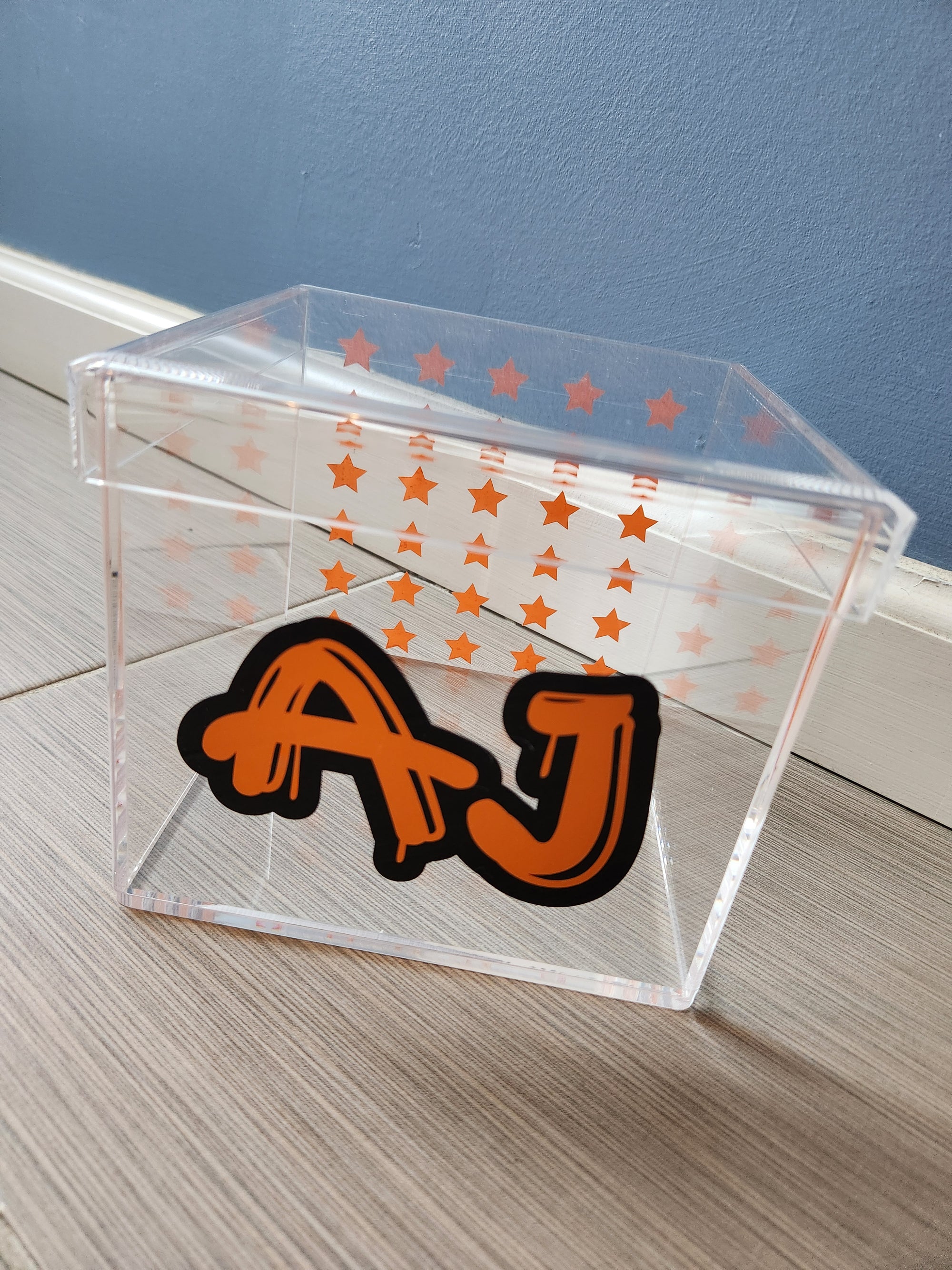 Graffiti Stars Lucite Box