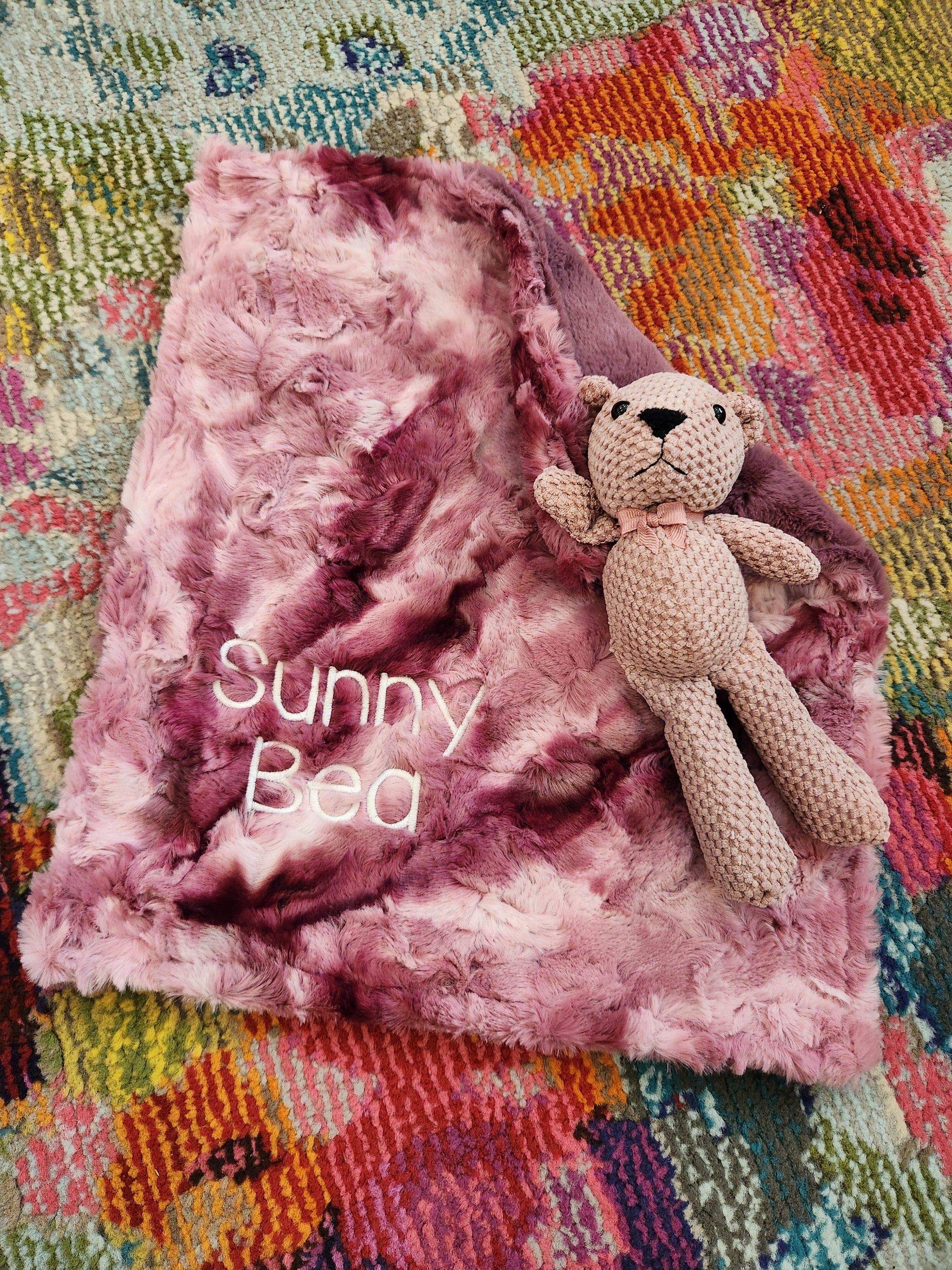 Marble Berry & Berry Lovie With Teddy Bear