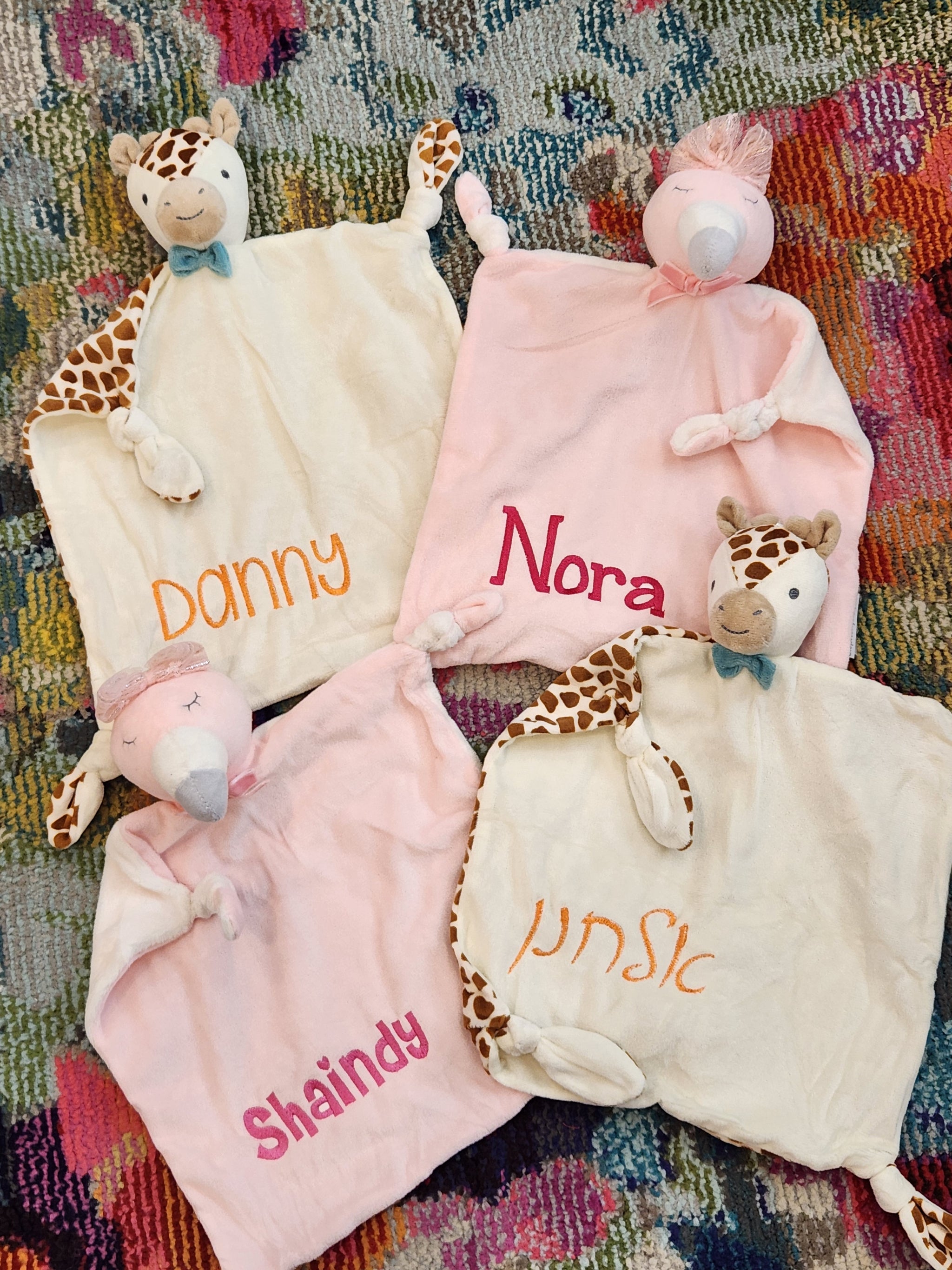 Flamingo Fleece Lovie