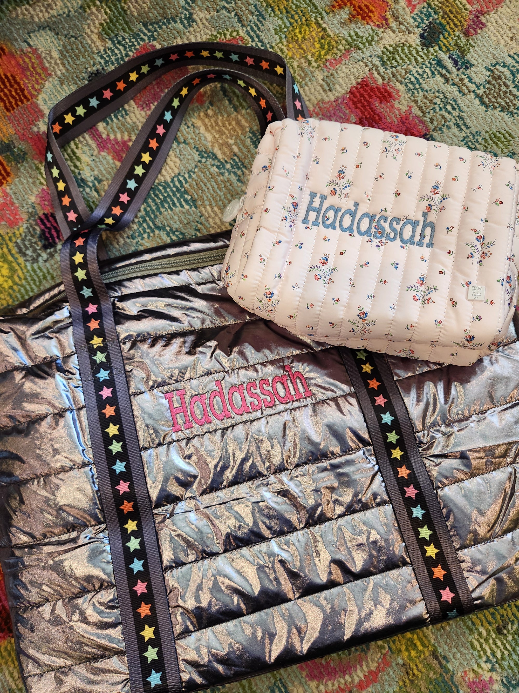 Fleurie Puffer Toiletry Bag