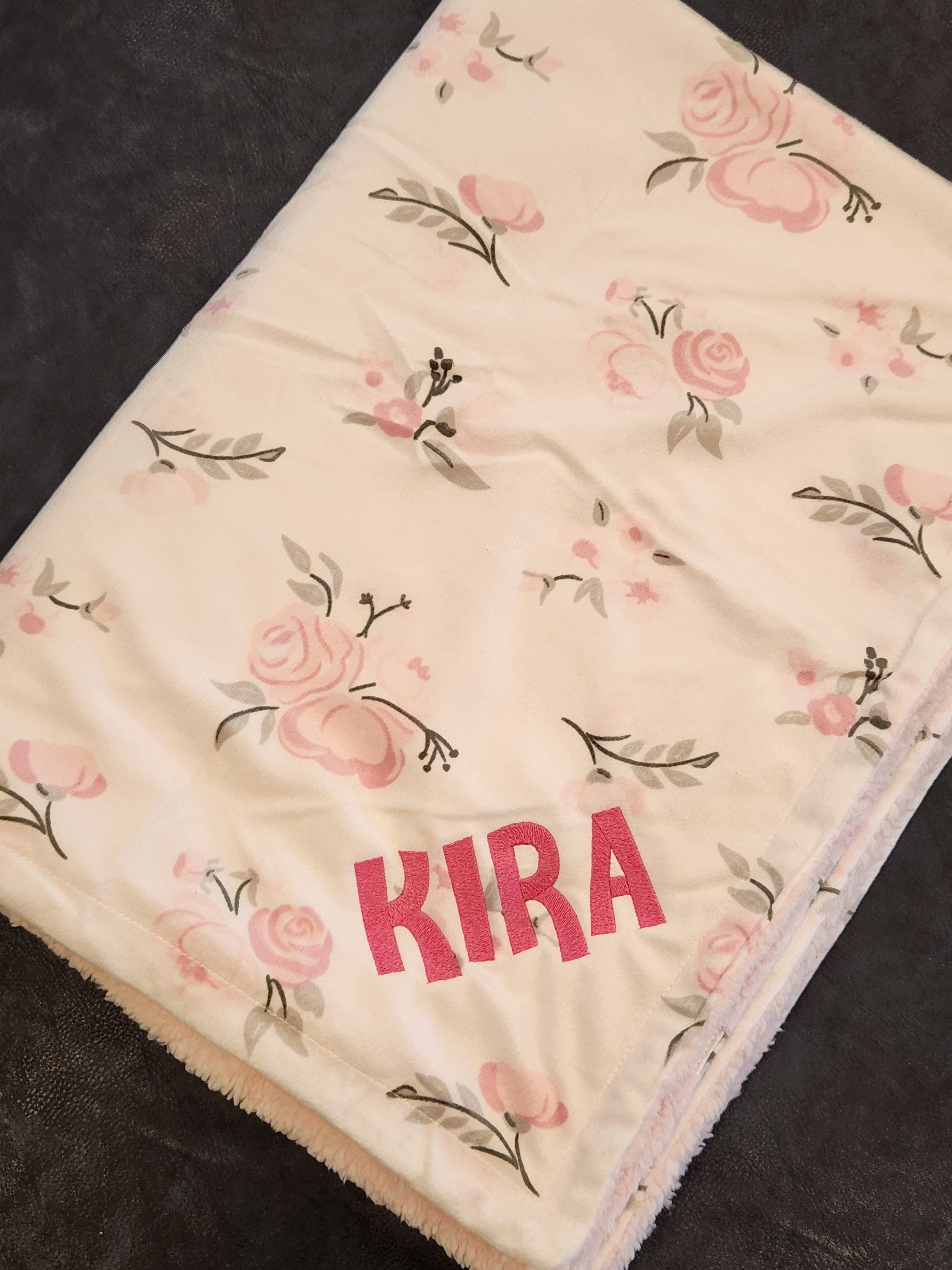 Soft Pink Petals Blanket