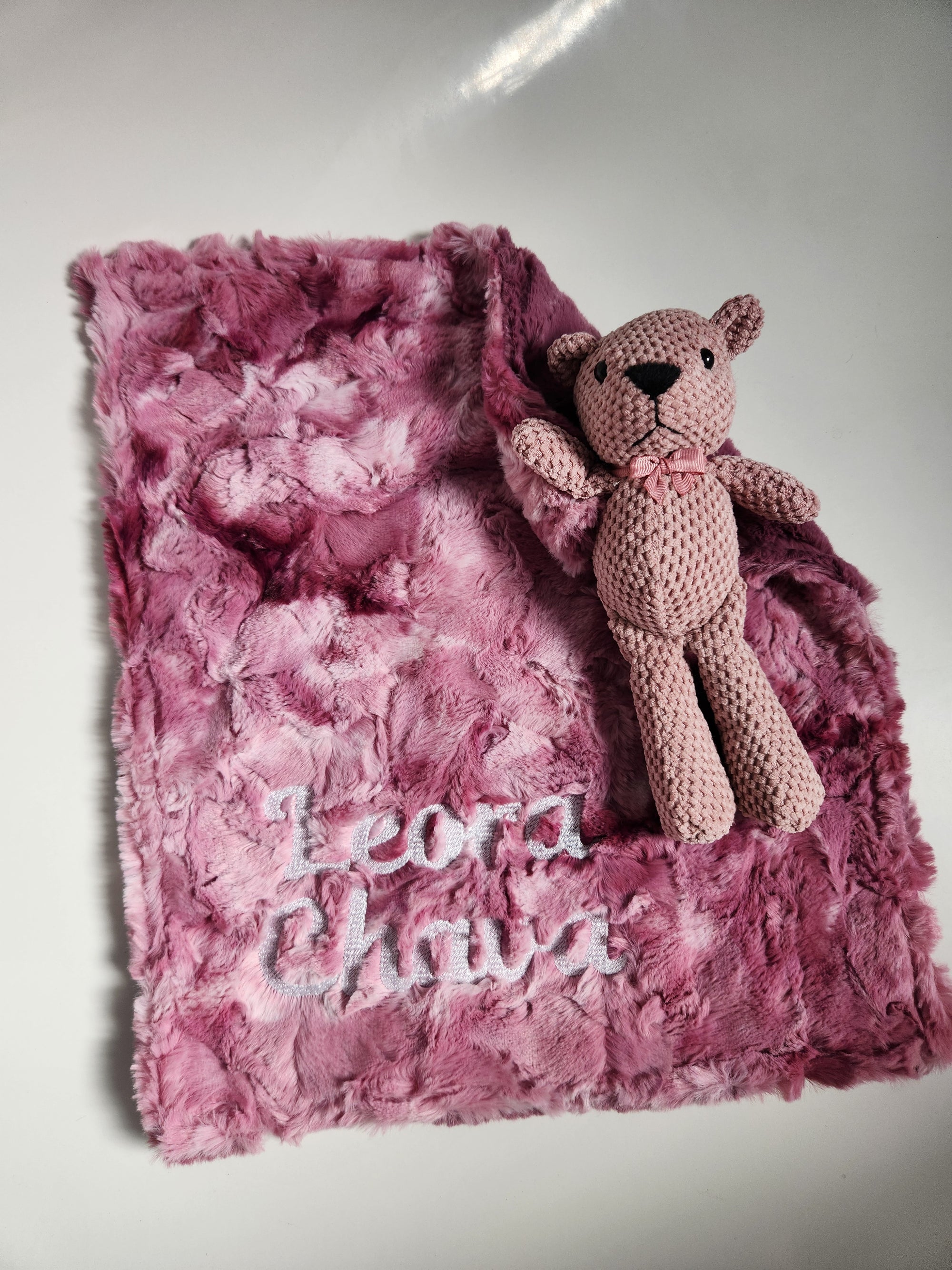 Marble Berry & Berry Lovie With Teddy Bear