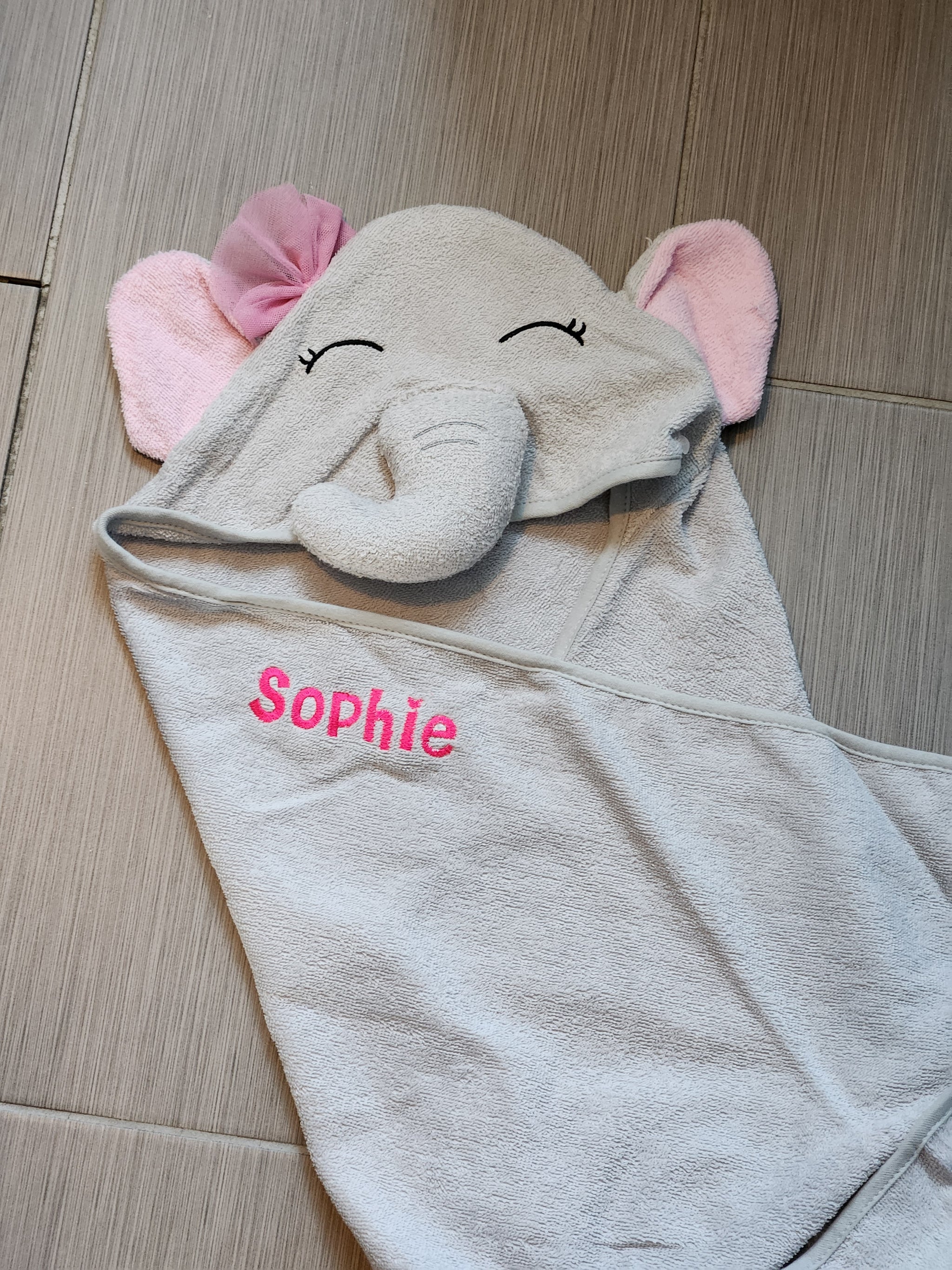 Pretty Elephant Towel