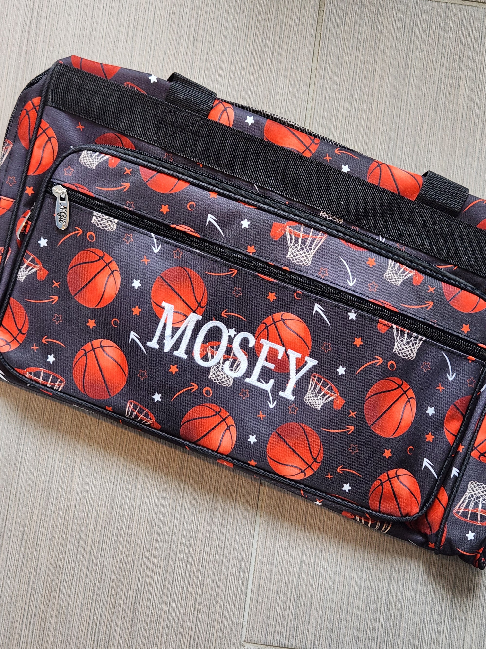 Slam Dunk Basketball Duffle Bag 23"