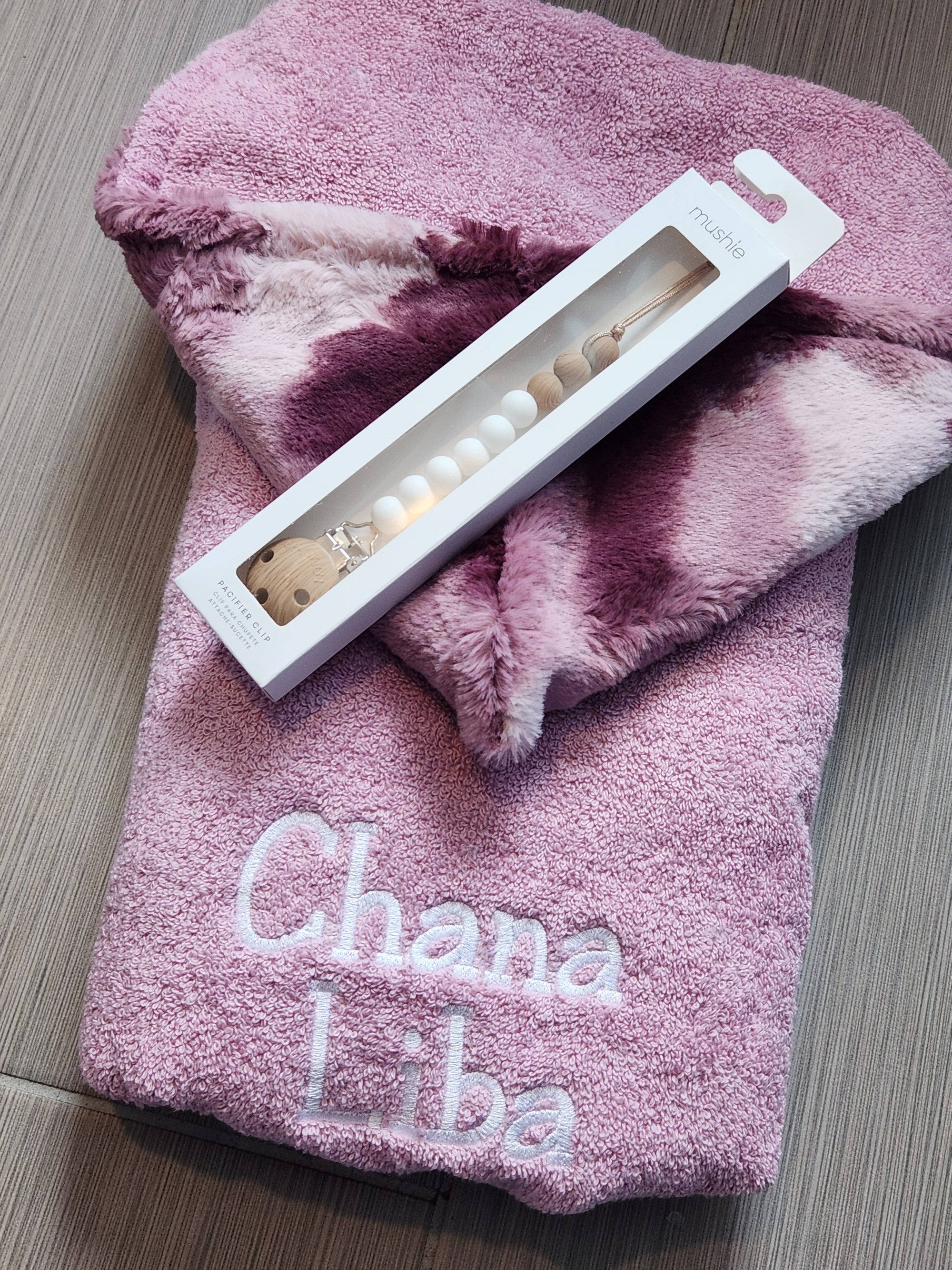 Smoothy Pink Girls Hooded Towel