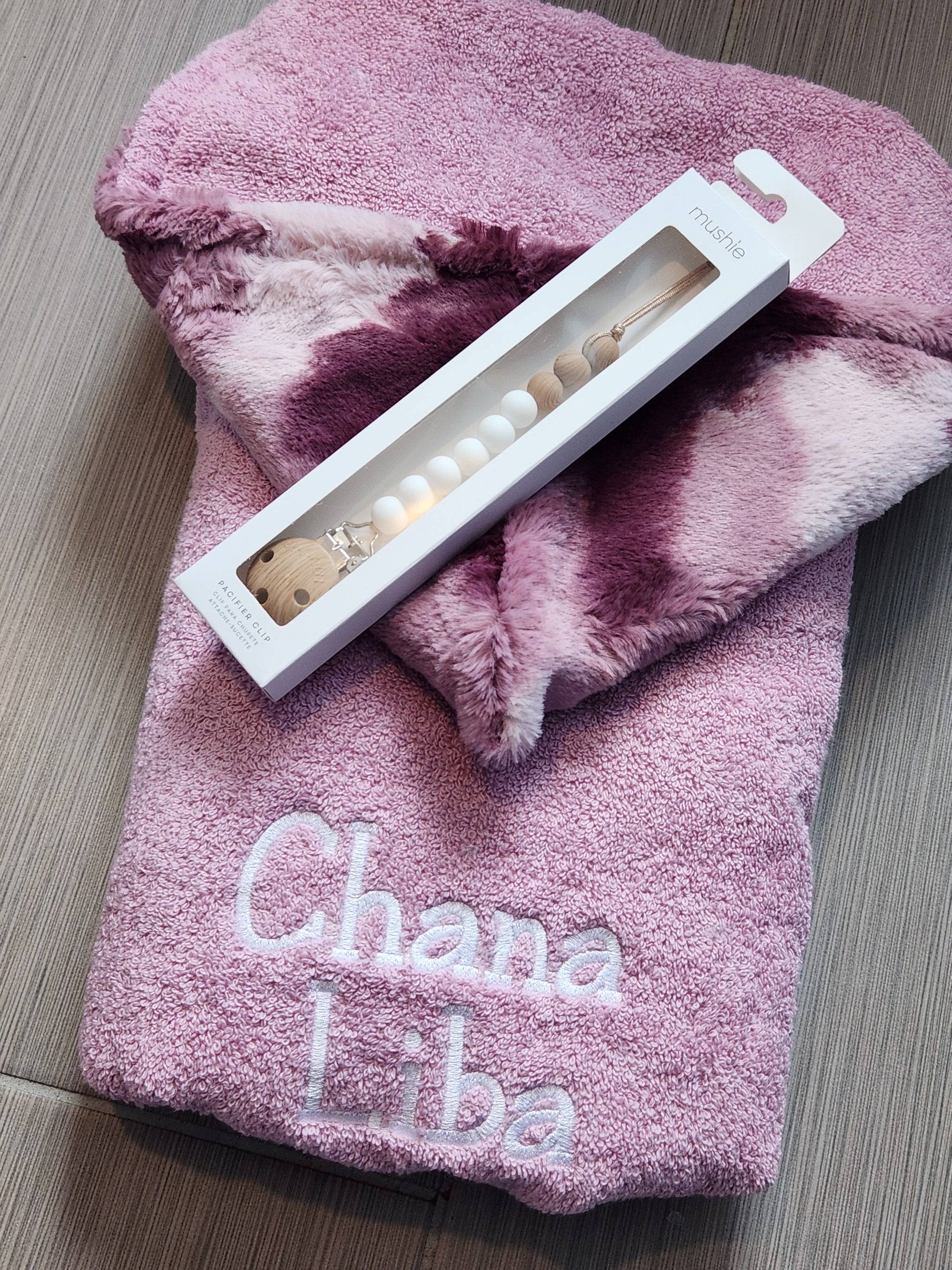 Smoothy Pink Girls Hooded Towel