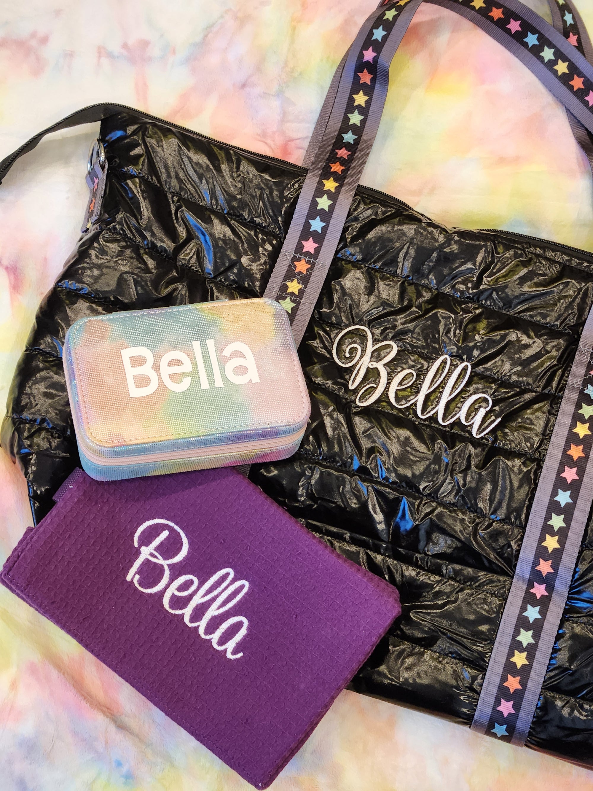 Galaxy Shimmer Mini Jewelry Case