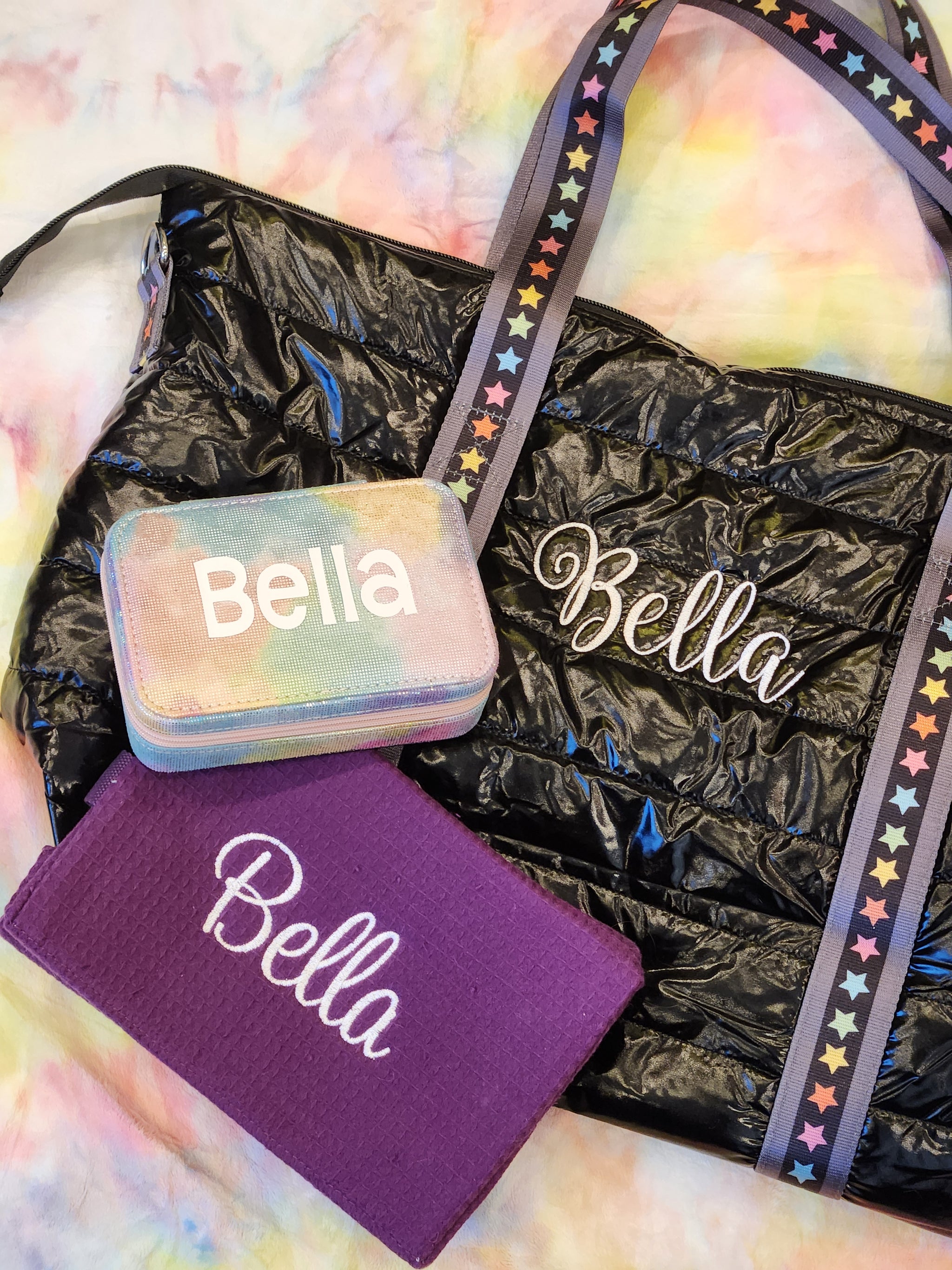 Galaxy Shimmer Mini Jewelry Case
