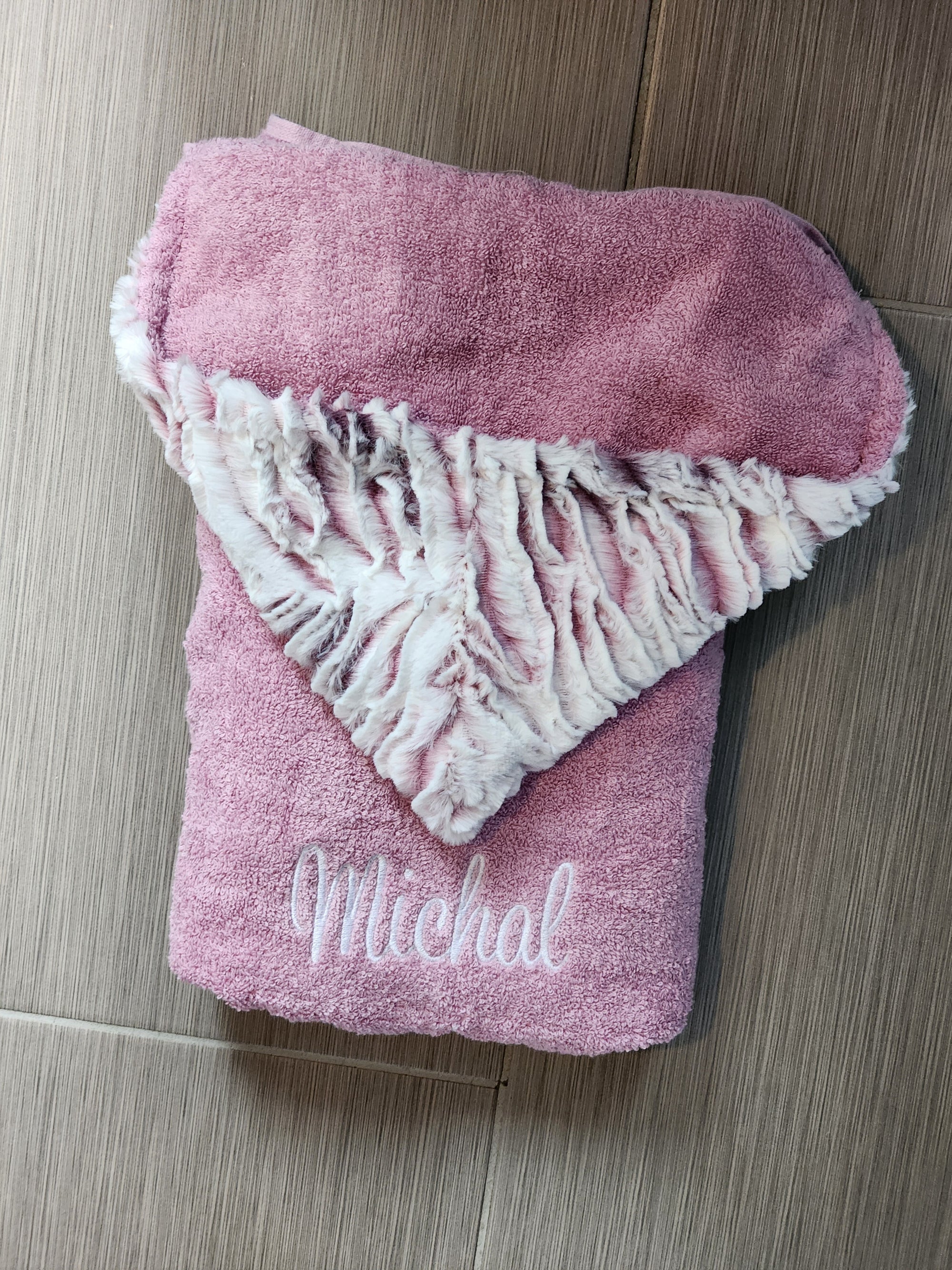 Ziggy Rose Girls Hooded Towel