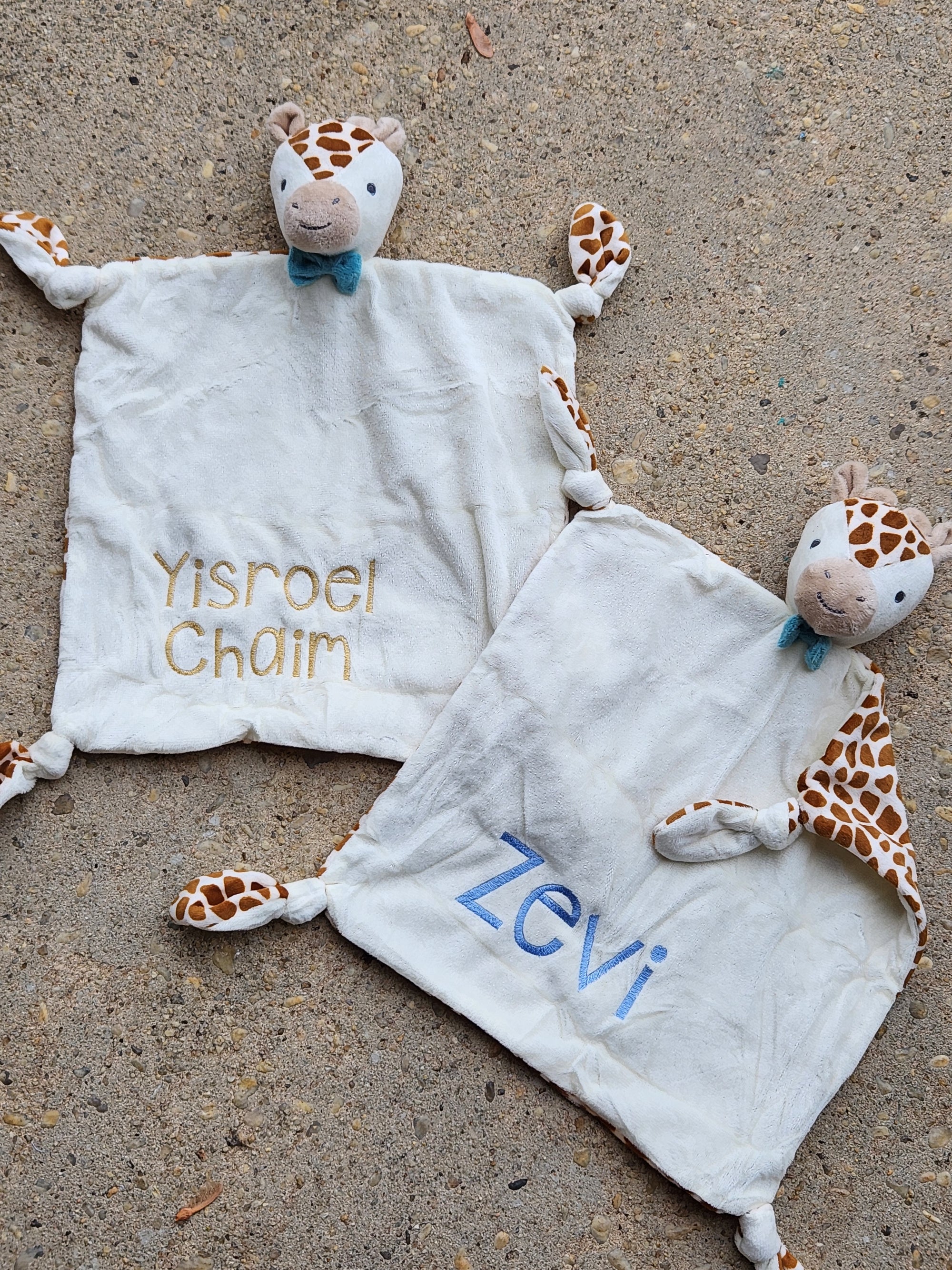 Giraffe Fleece Boys Lovie