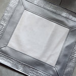 Silver Croc Challah Cover