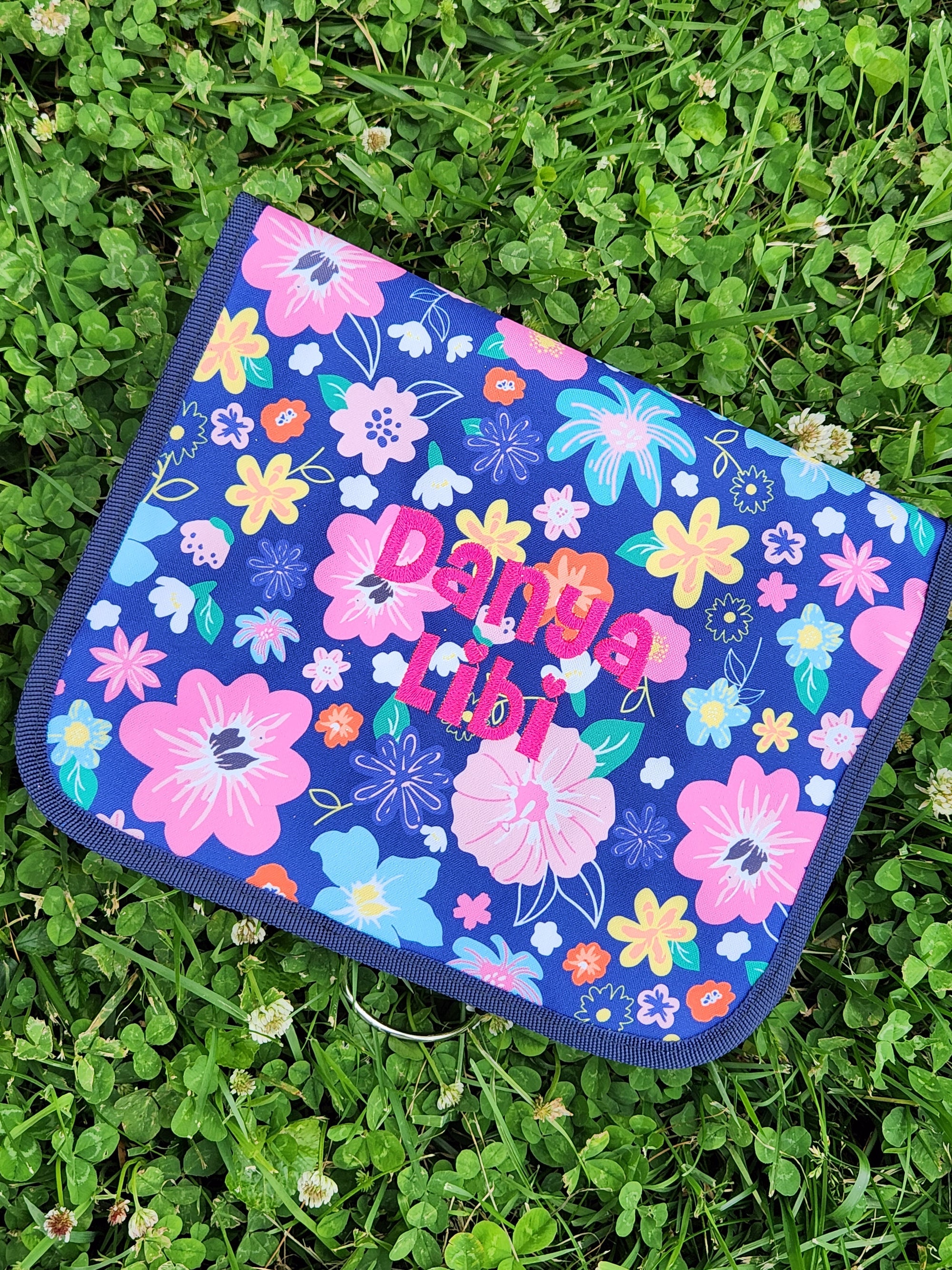 Flower Power Traveling Jewelry Toiletry Bag