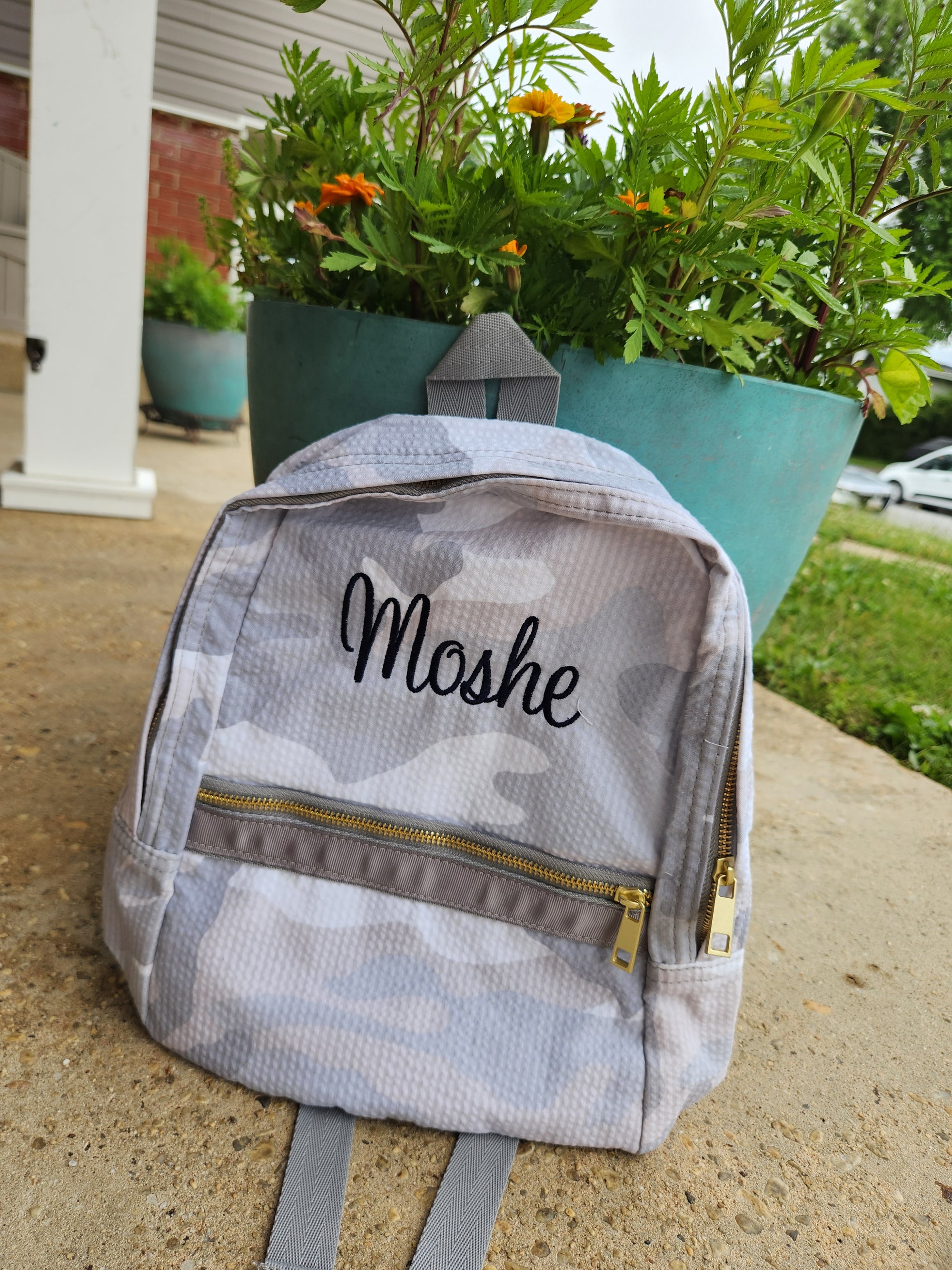 Mini Snow Camo Backpack