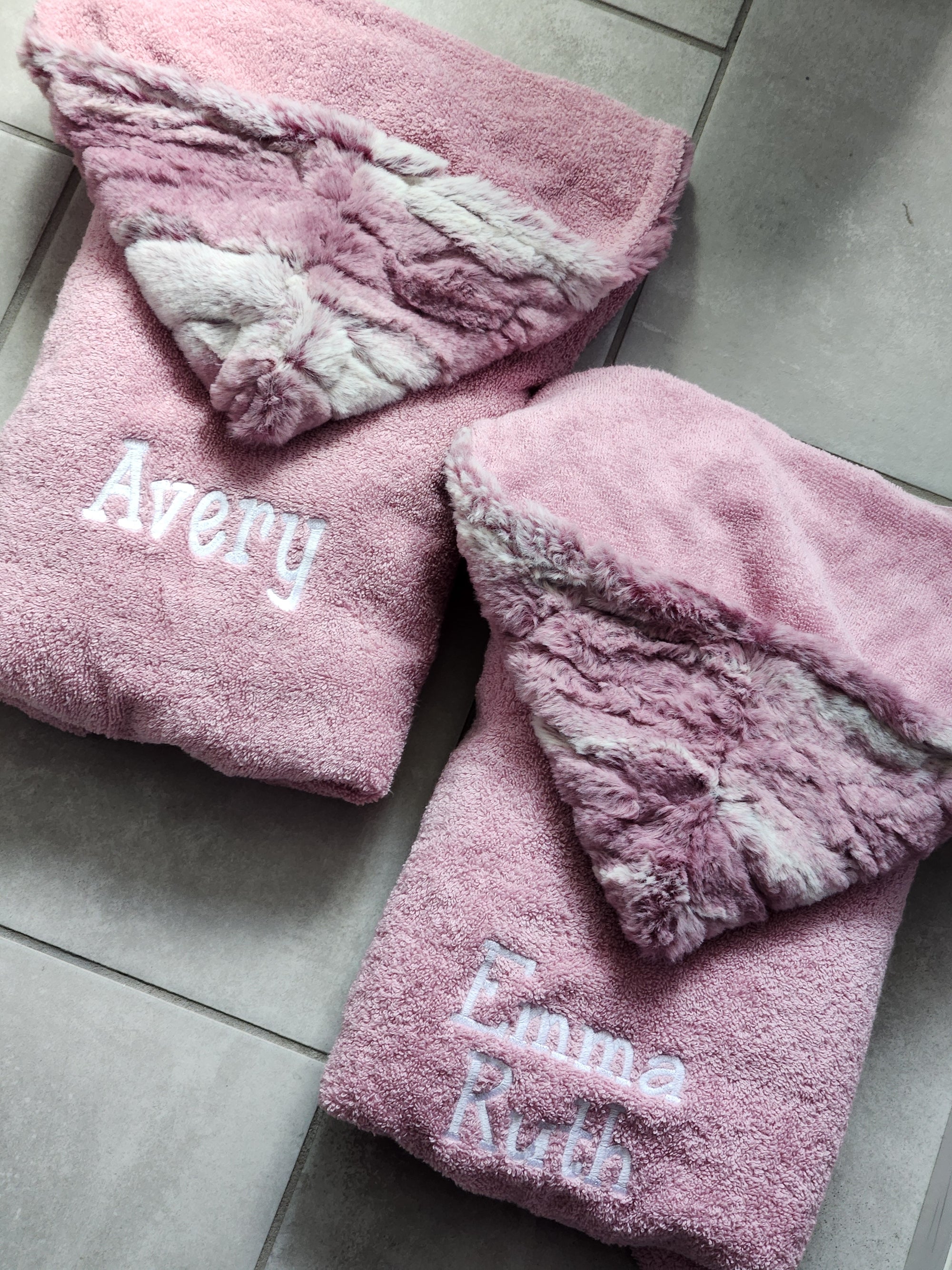 Celine Rose Girls Hooded Towel