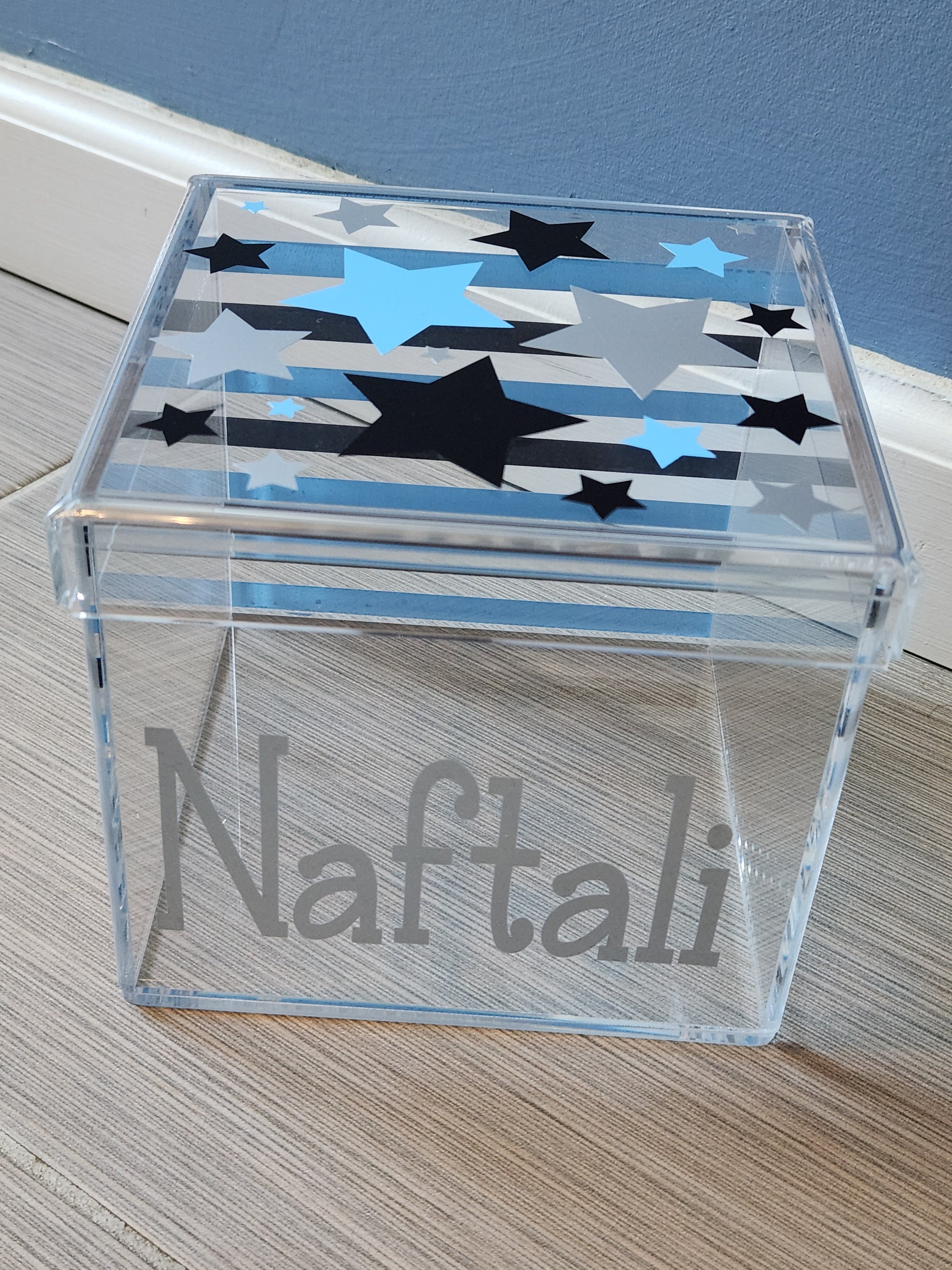 Stars and Stripes Lucite Box