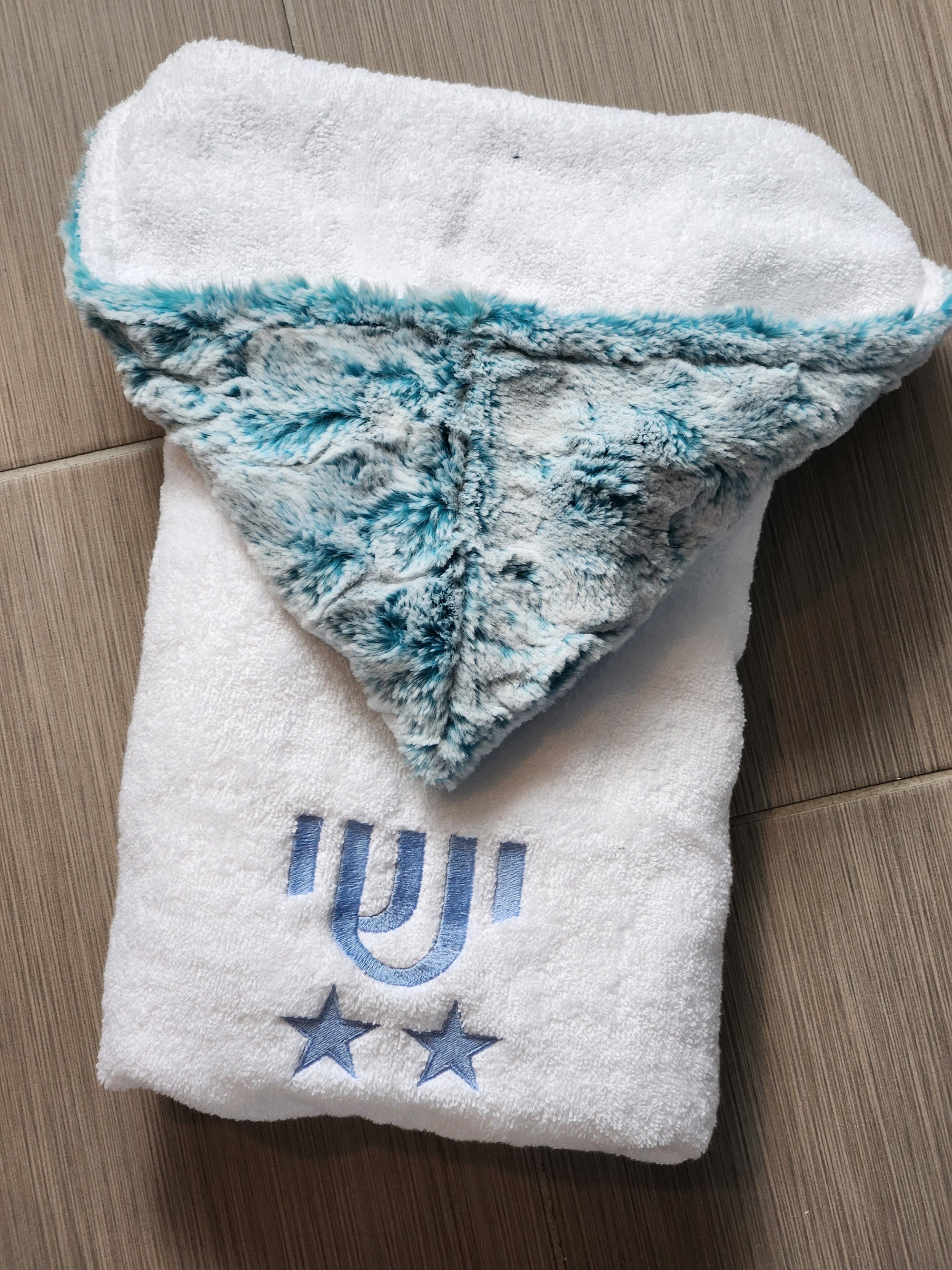 Blue Ocean Boys Hooded Towel