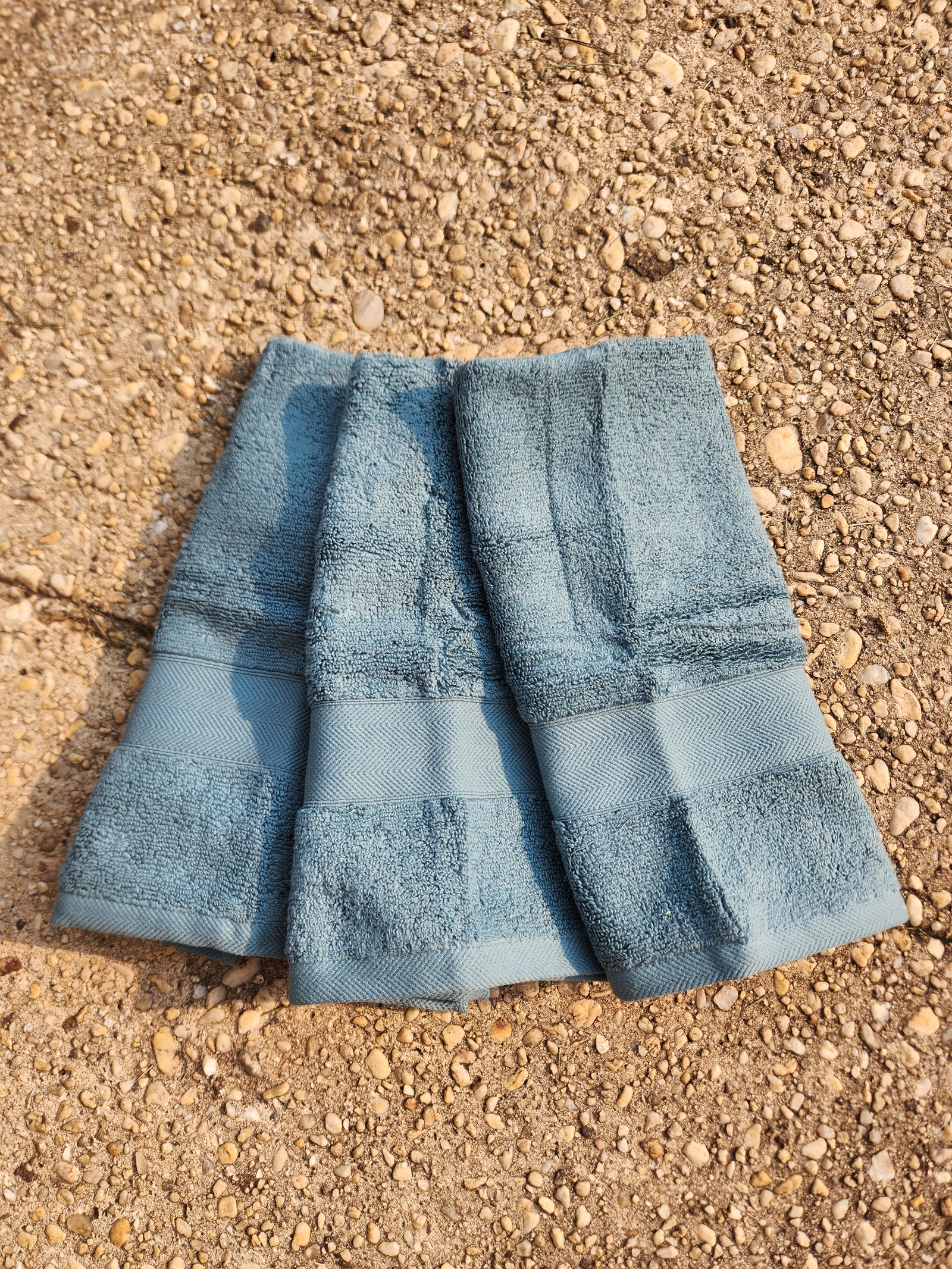 Dusty Teal Hand Towel