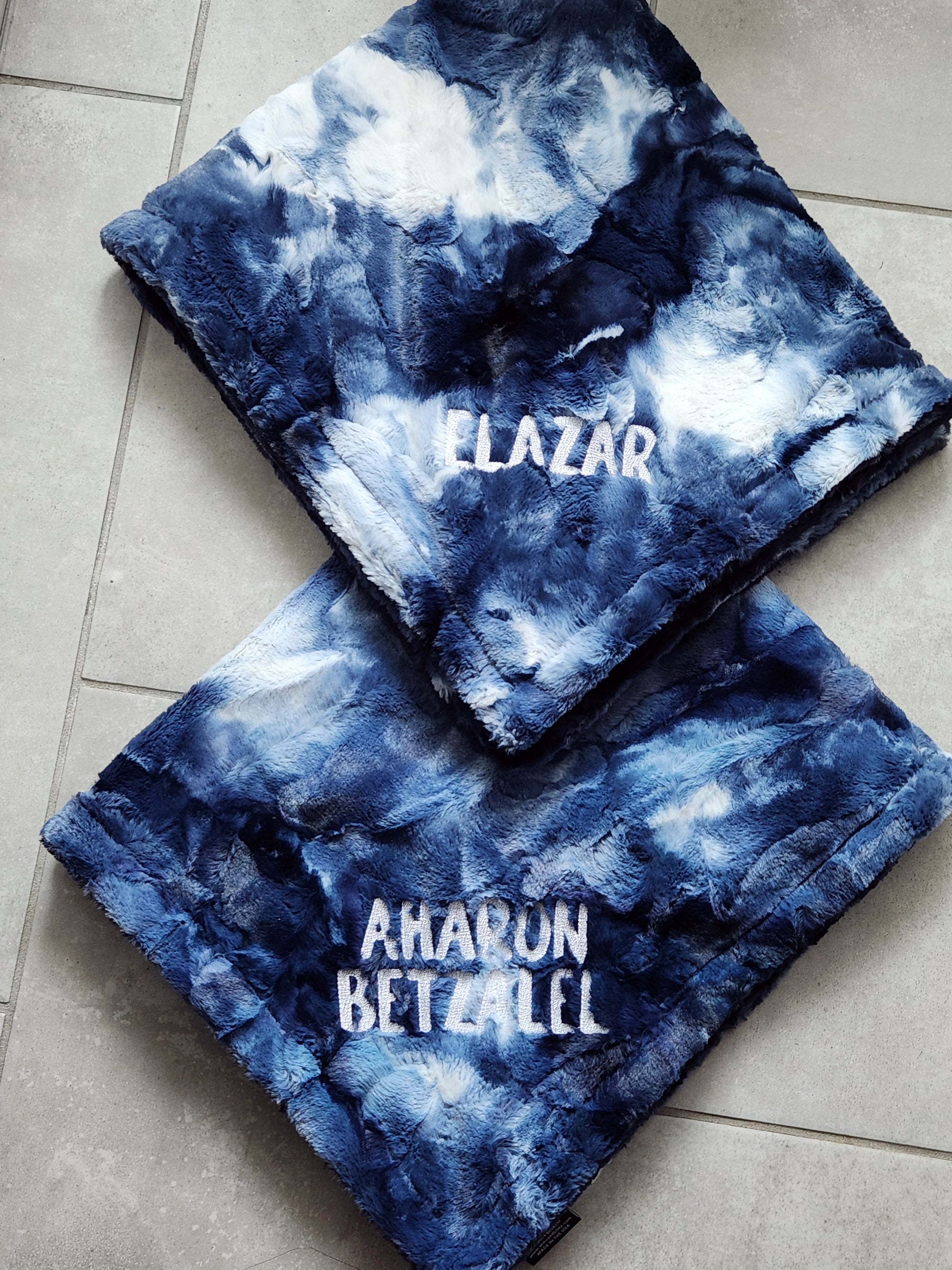 Sorbet Navy Boys Blanket
