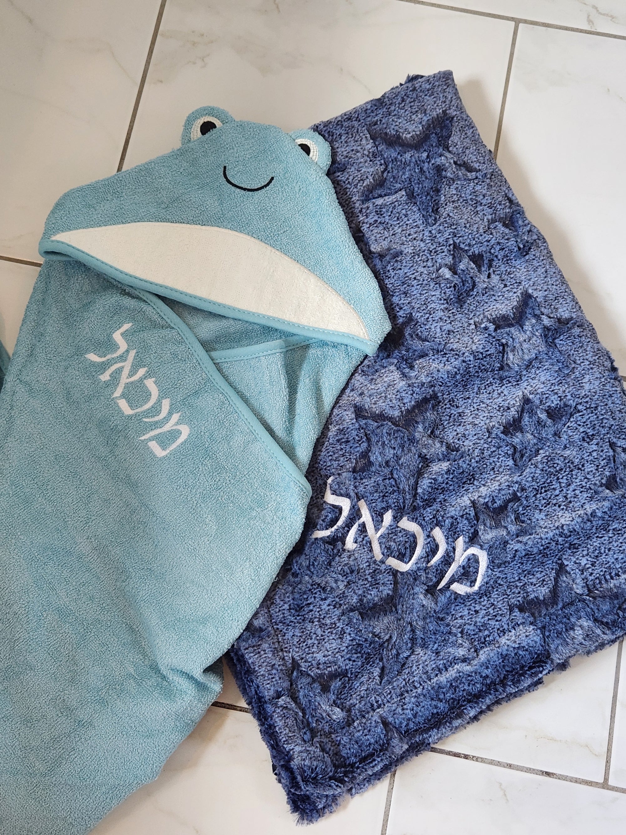 Cool Frog Toddler Hooded Towel