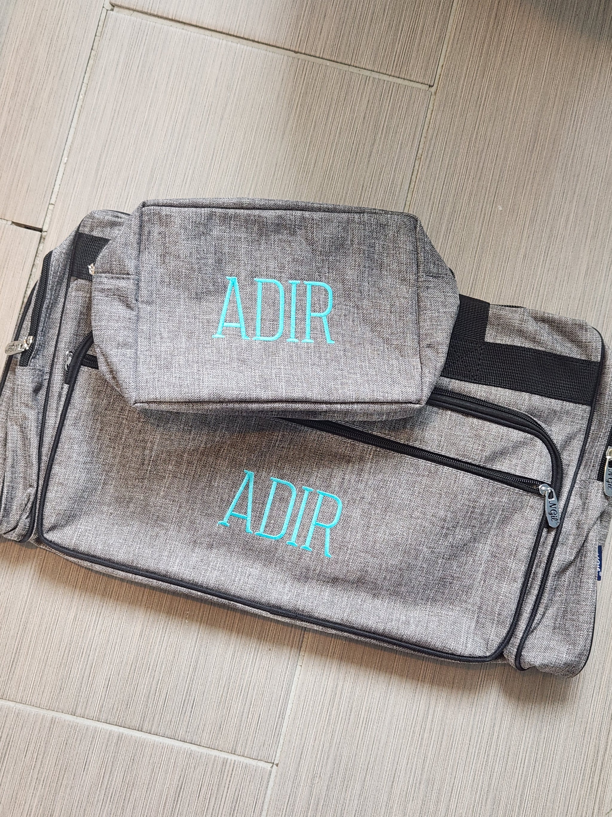 Charcoal Toiletry Bag