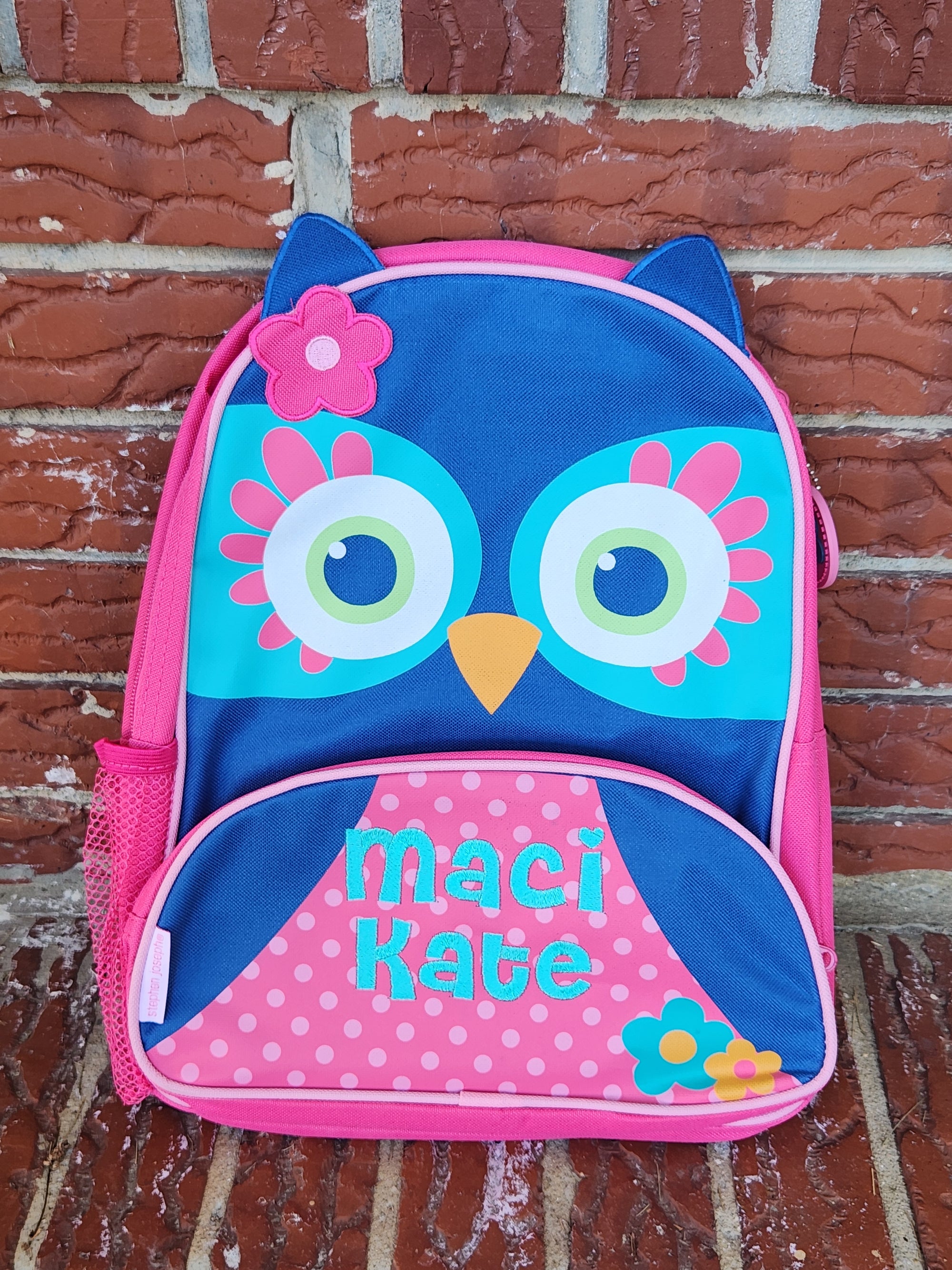 Owl Toddler Girls Backpack