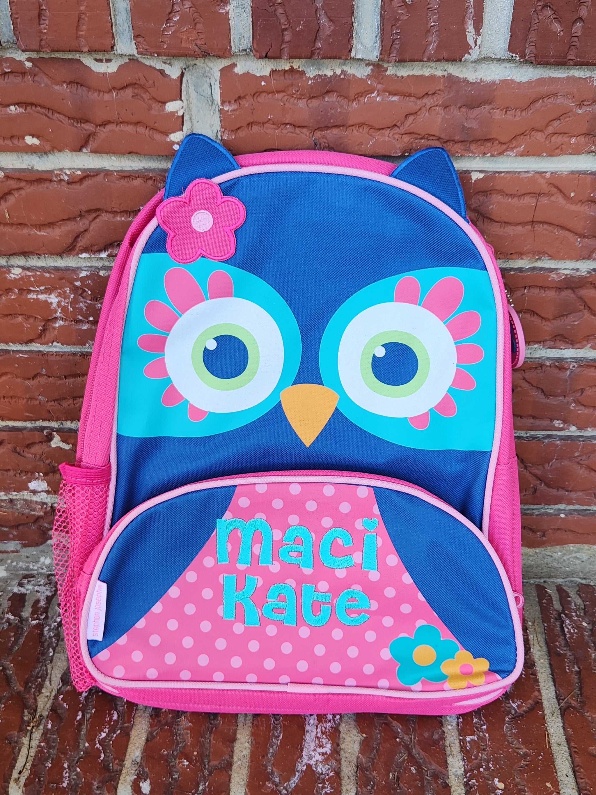 Owl Toddler Girls Backpack