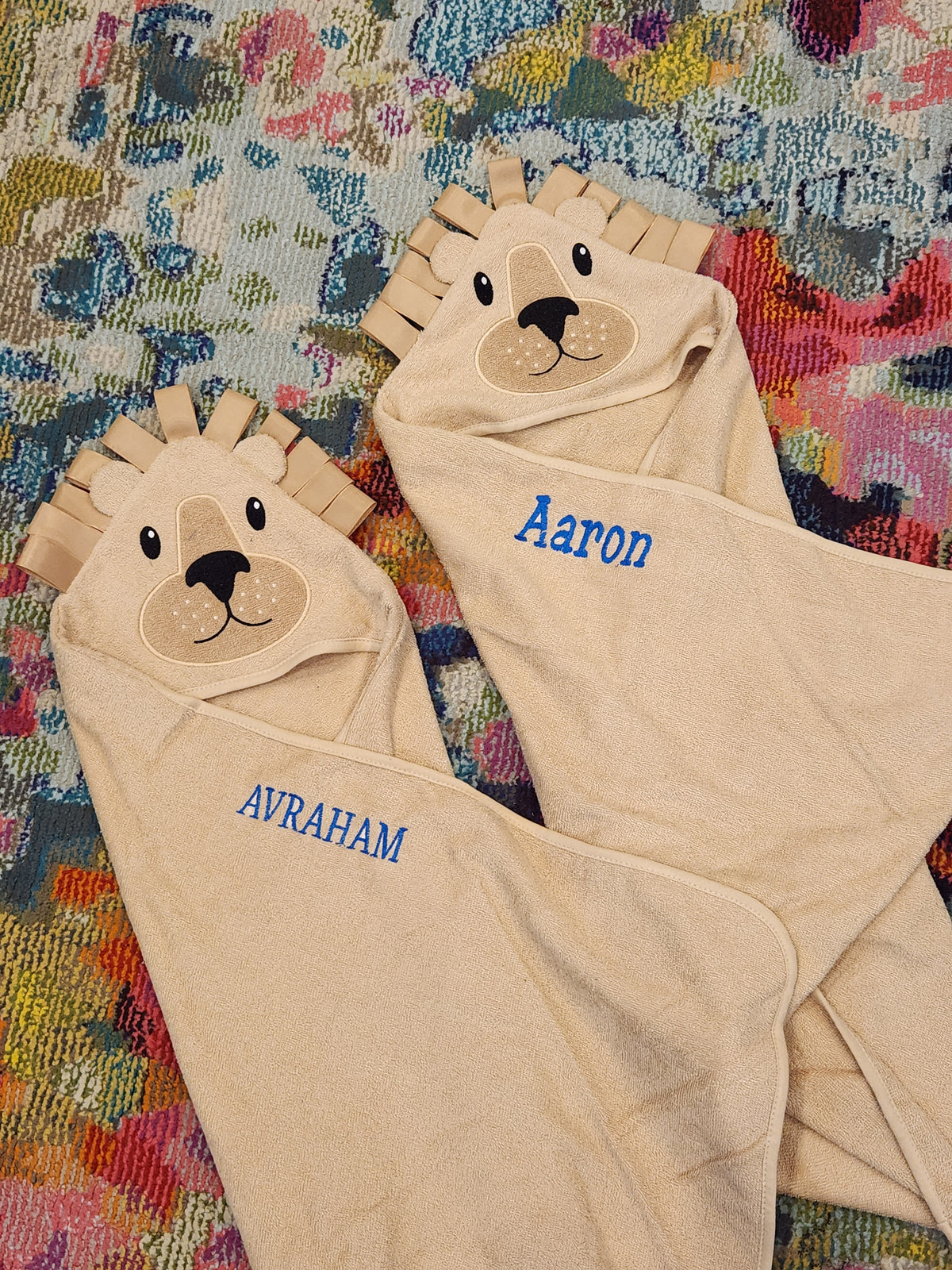 Lovely Lion Toddler Hooded Towel