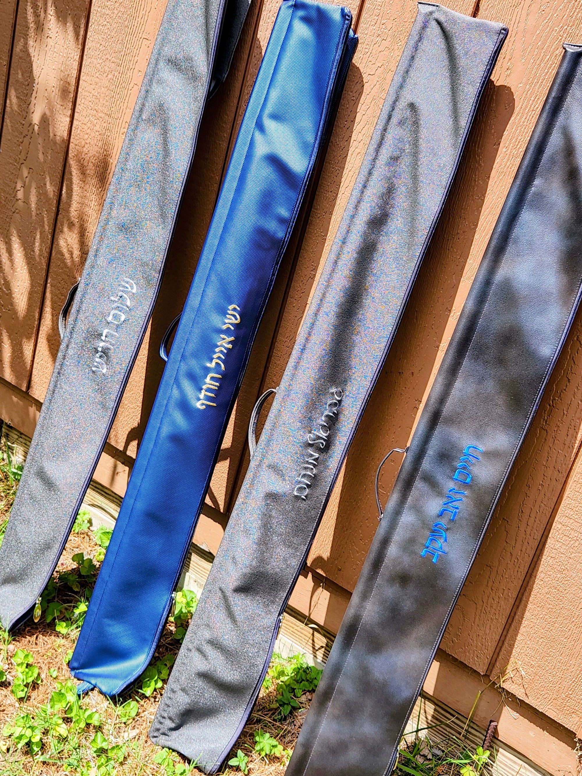 Charcoal/Navy Lulav & Esrog Holder